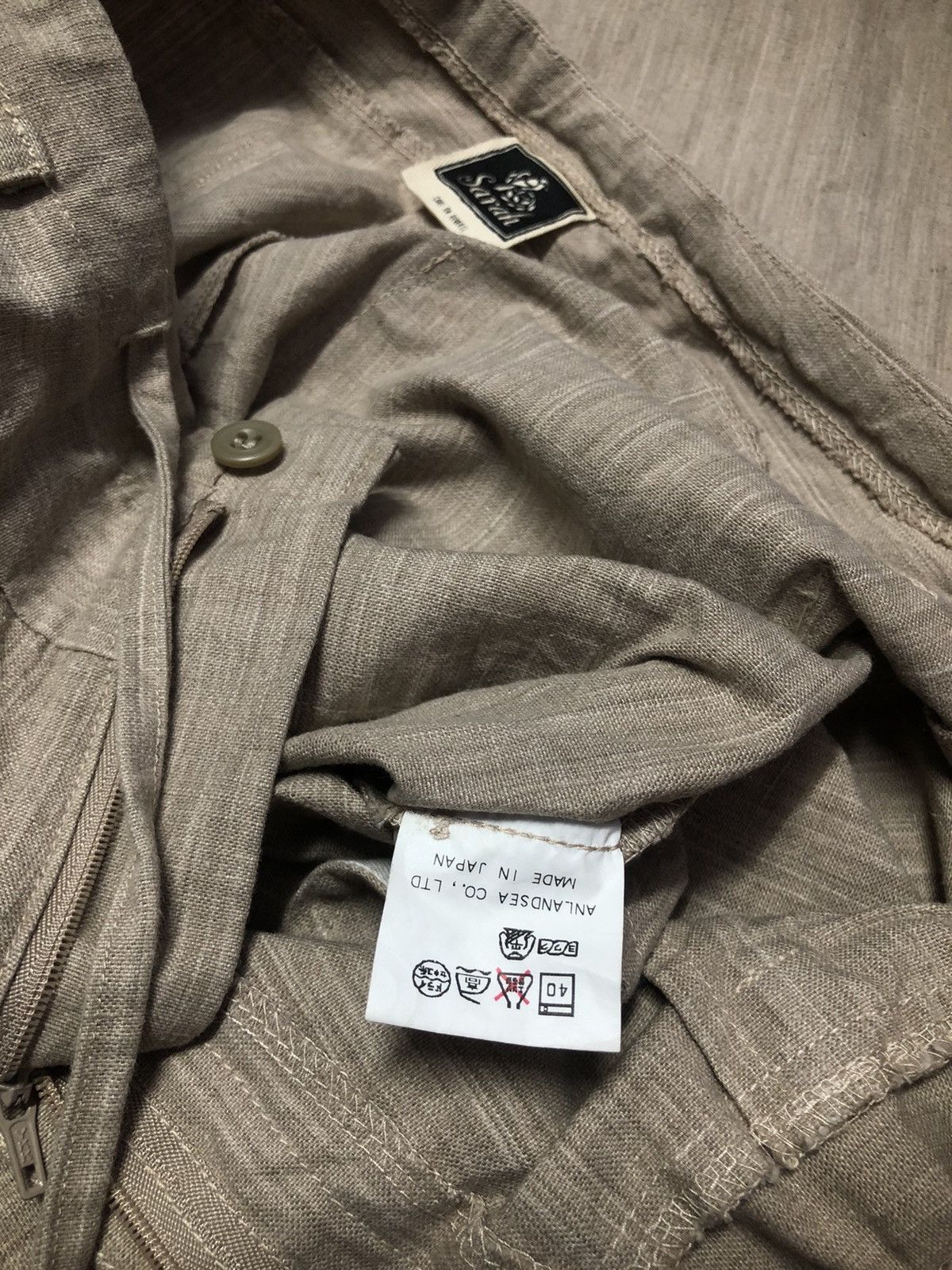 Designer × Japanese Brand × Sarah Pacini VINTAGE SARAH BAGGY PANTS Size 28" / US 6 / IT 42 - 21 Thumbnail