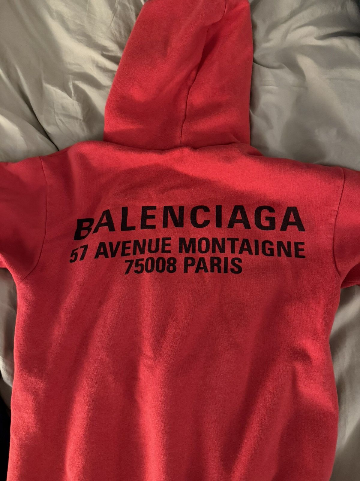 Balenciaga Red balenciaga hoodie Size US XS / EU 42 / 0 - 1 Thumbnail