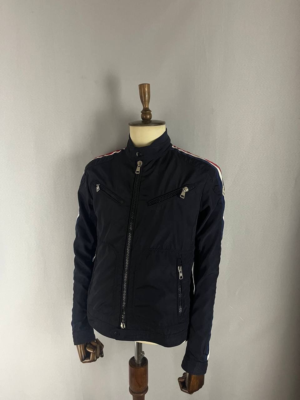 Moncler Moncler Jacket Navy Size US L / EU 52-54 / 3 - 1 Thumbnail
