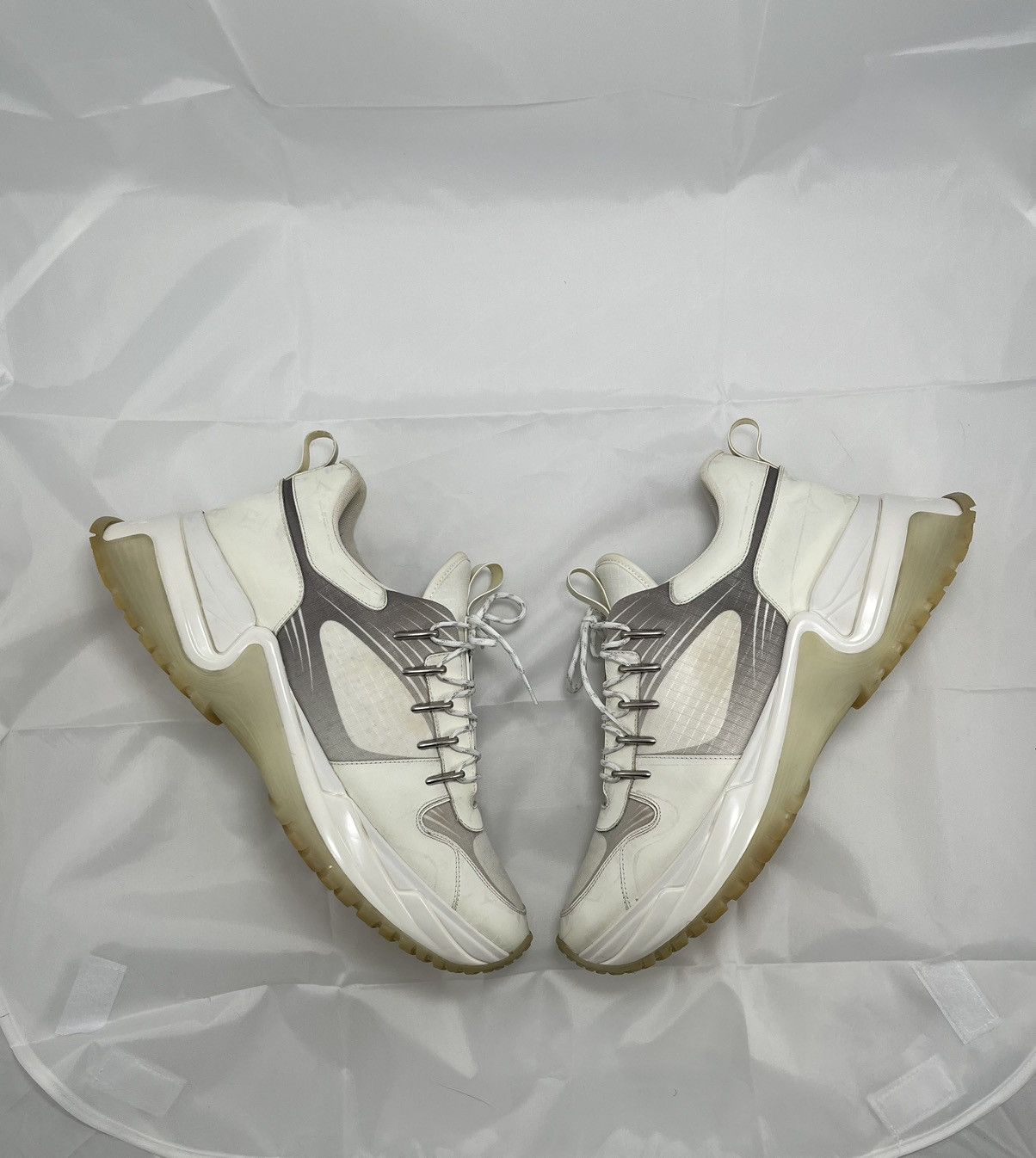 Louis Vuitton × Virgil Abloh Rare Louis Vuitton pulse monogram chunky sneakers Size US 11 / EU 44 - 9 Thumbnail