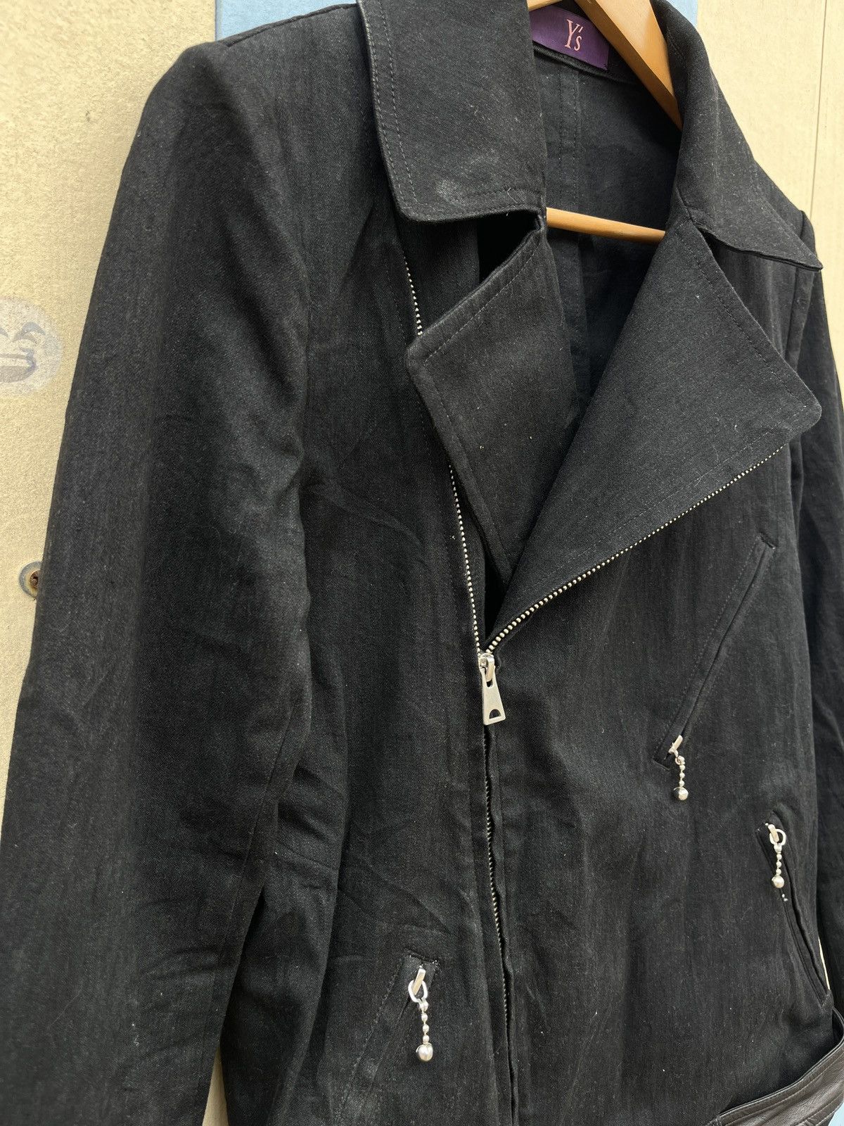 Yohji Yamamoto Yohji Yamamoto biker Jacket Size US M / EU 48-50 / 2 - 5 Thumbnail