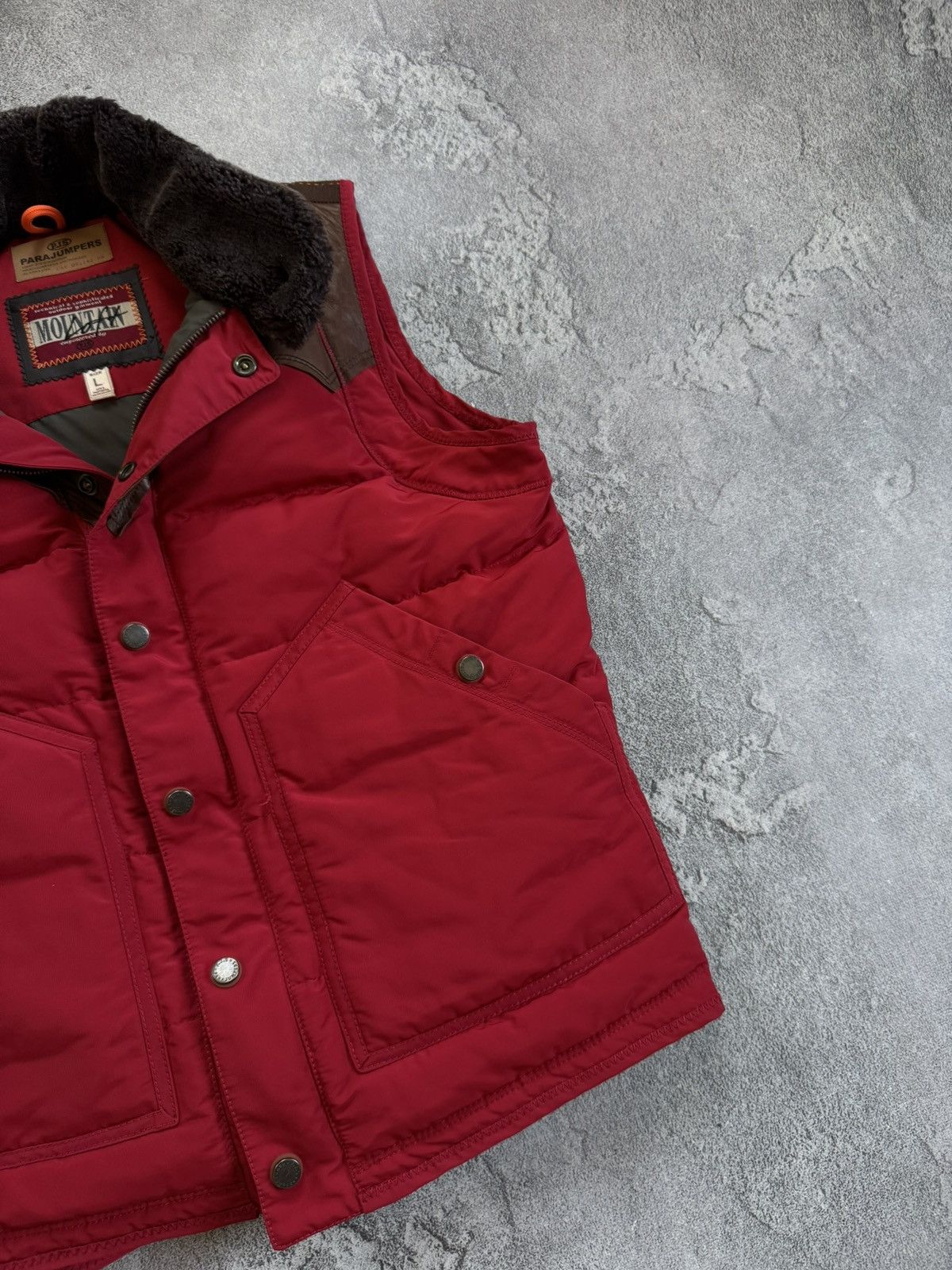 Parajumpers Parajumpers L/size Masterpiece series down vest jacket faux Size US L / EU 52-54 / 3 - 8 Thumbnail