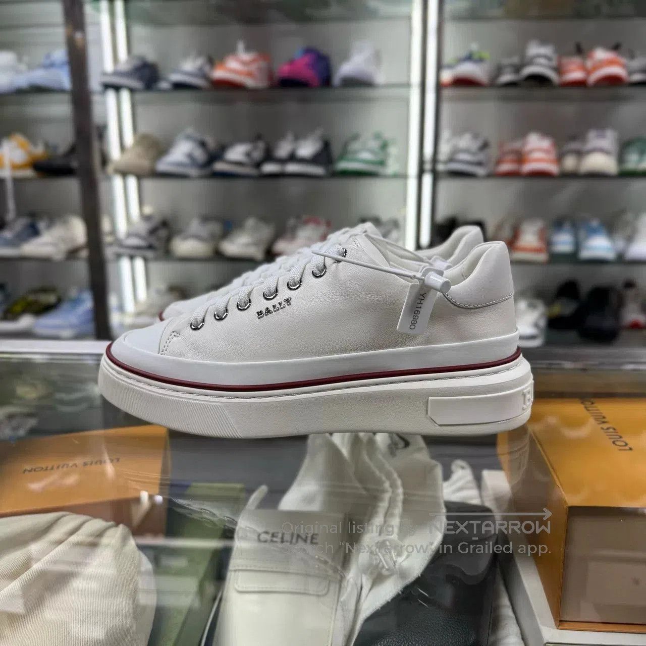 Bally white canvas shoes by bally us size 6. Size US 6 / IT 36 - 2 Thumbnail