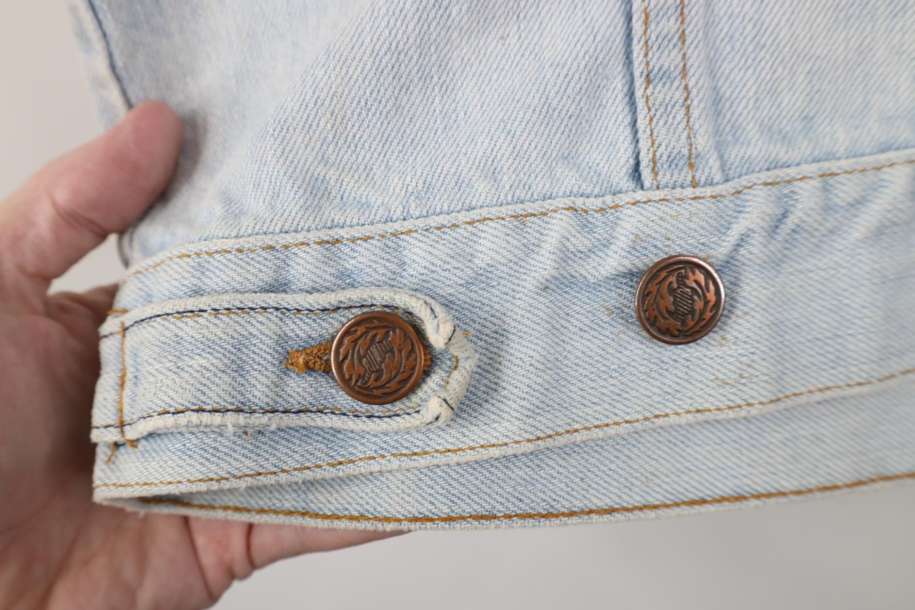 Vintage Vintage 70s Streetwear Denim Jean Trucker Jacket Blue USA Size US M / EU 48-50 / 2 - 16 Thumbnail