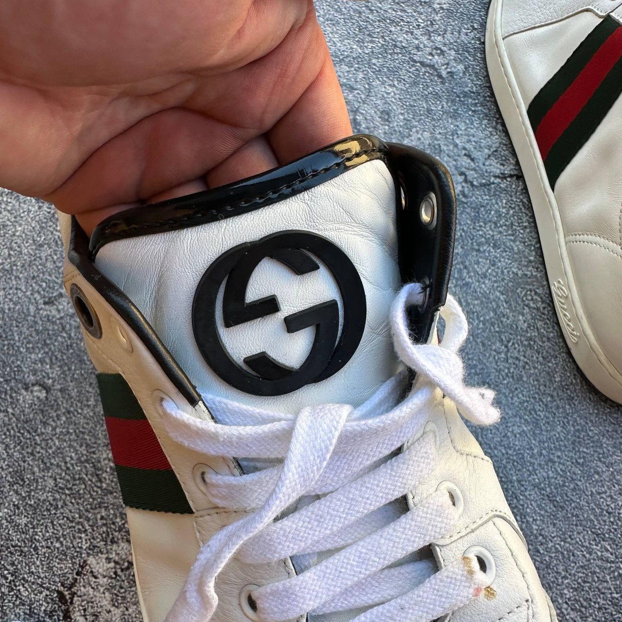 Gucci Gucci Sneakers Leather Size US 7 / EU 40 - 4 Thumbnail