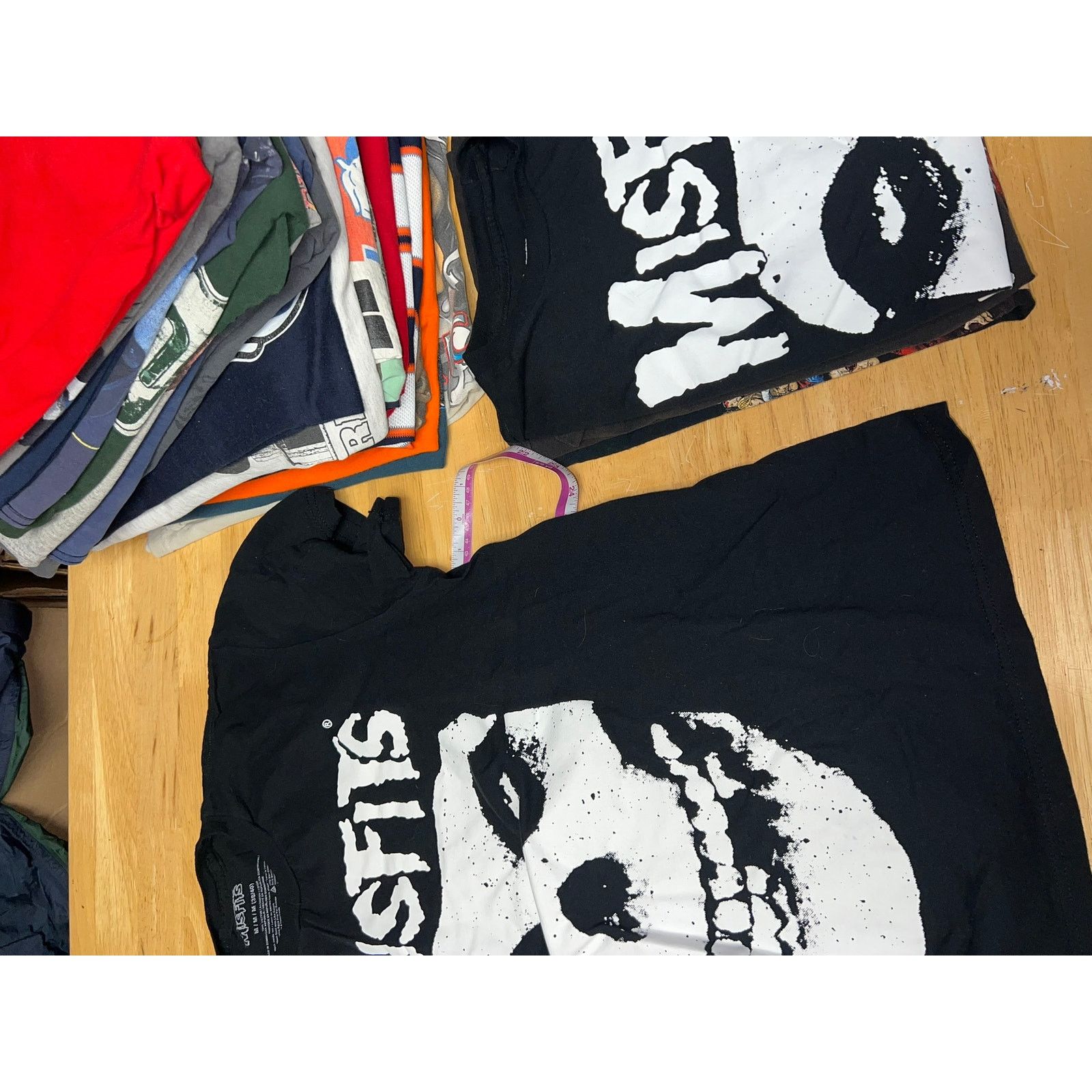 Misfits Misfits Skull Shirt Fiend Black White Skeleton Band Tour Tee Size US M / EU 48-50 / 2 - 9 Thumbnail