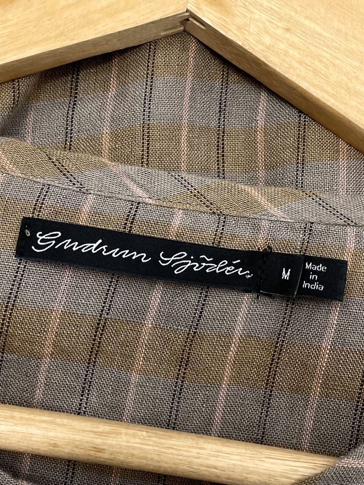Gudrun Sjoden Gudrun Sjoden 100% Hemp Checkered Dress w/ Pockets Size M / US 6-8 / IT 42-44 - 8 Thumbnail