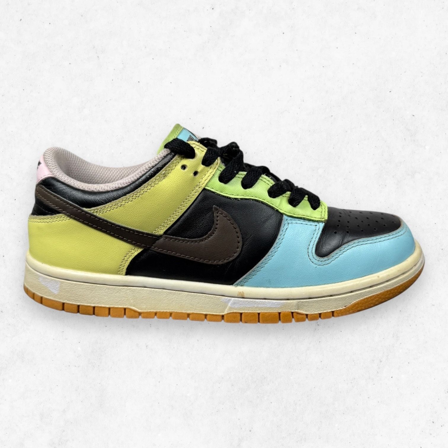 Nike Nike Dunk Low Free.99 Black GS 5.5Y Multicolor Pre-Owned Size US 5.5 / EU 38 - 1 Thumbnail