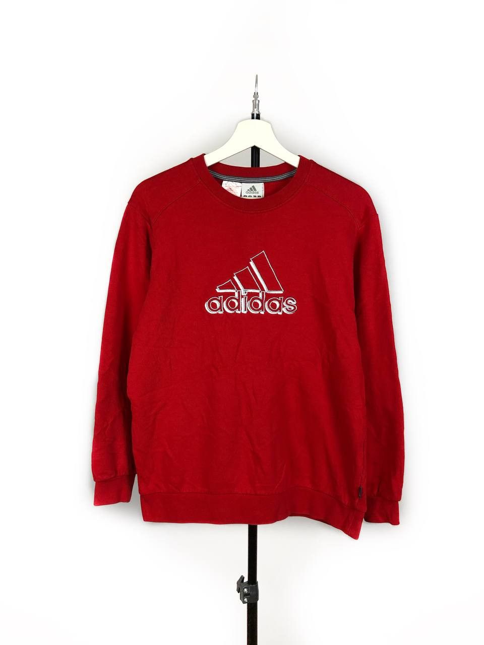 Adidas Adidas Sweatshirt Crewneck Vintage Center Logo size L Size US L / EU 52-54 / 3 - 1 Thumbnail