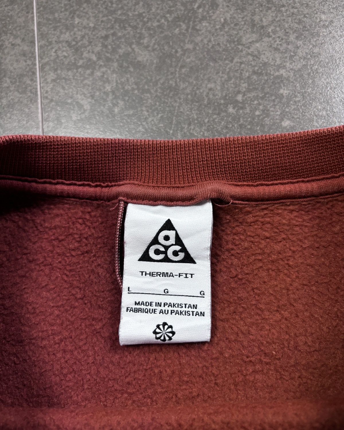Nike ACG NikeLab ACG Heavyweight Crew Sweatshirt Size US L / EU 52-54 / 3 - 7 Thumbnail