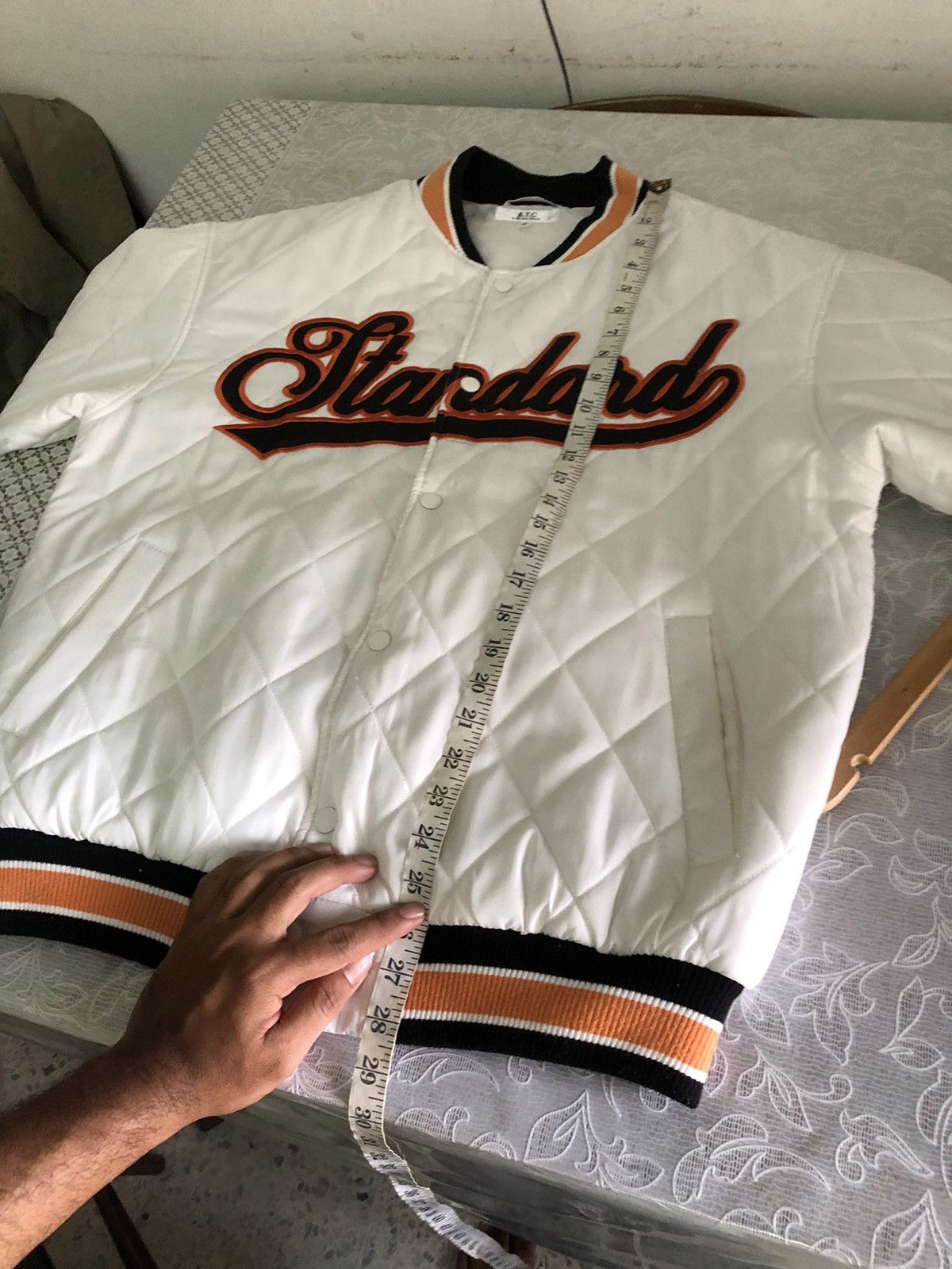 In The Attic Rare🔥 In The Attic "Standard" Logo Quilt Varsity Jacket Size US M / EU 48-50 / 2 - 20 Thumbnail