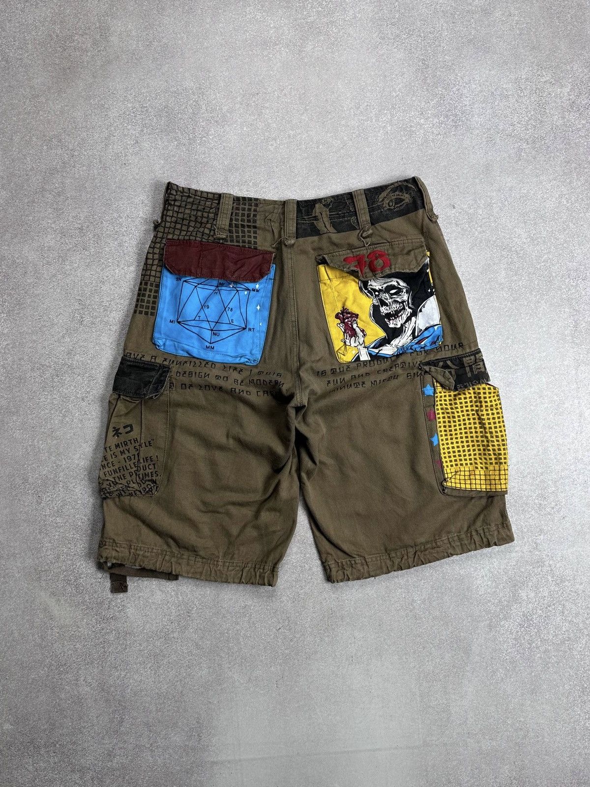 Japanese Brand Vintage Japanese Avantgarde Cargo Pants 34 L Size US 34 / EU 50 - 1 Thumbnail
