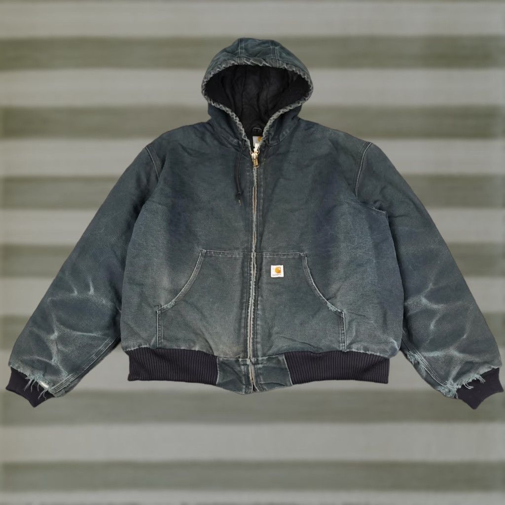 Duck Active Jacket Gray Carhartt Coat Carhartt Duck Active Winter