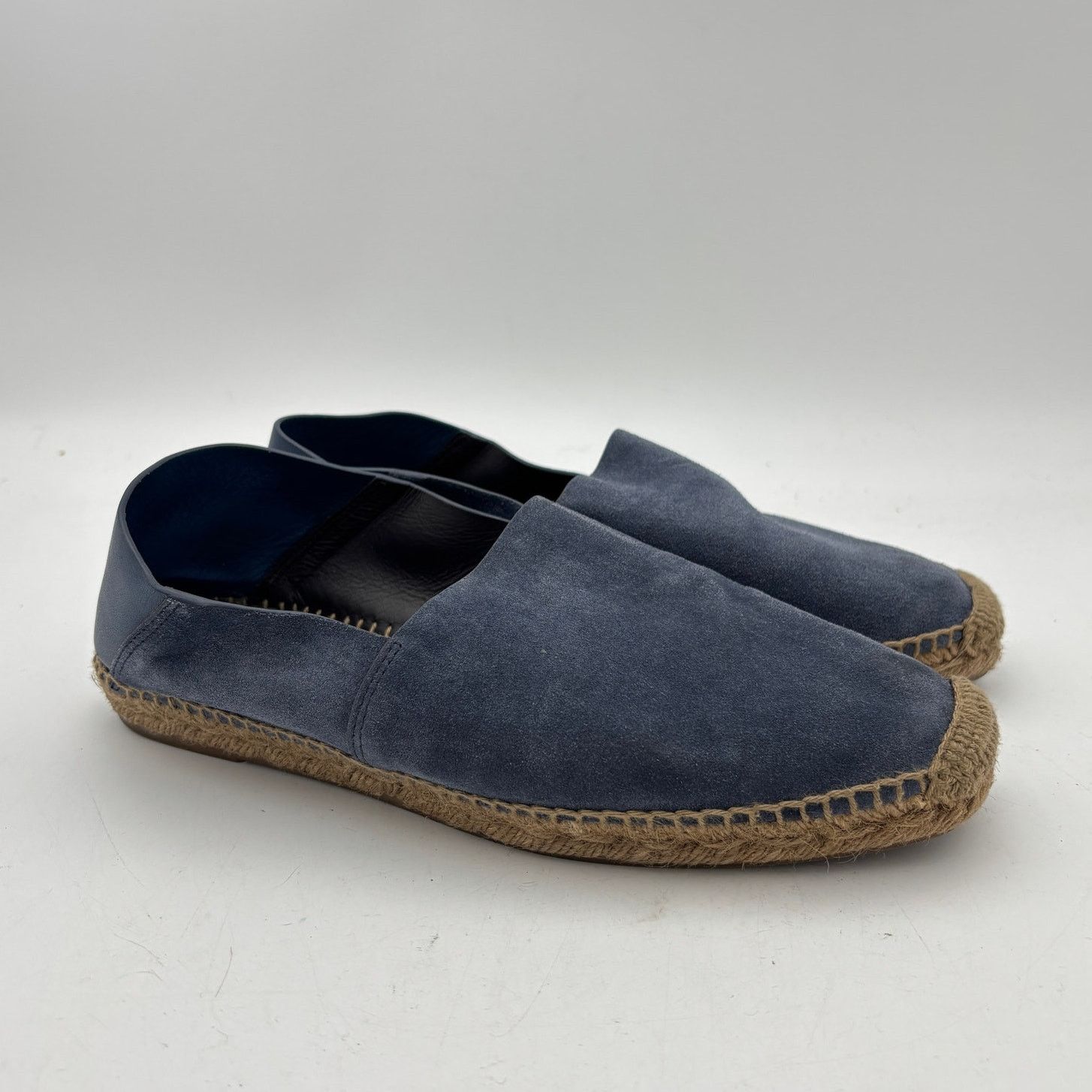 Ermenegildo Zegna Ermengildo Zegna Suede Espadrilles Navy Men's 8.5 Size US 8.5 / EU 41-42 - 1 Thumbnail