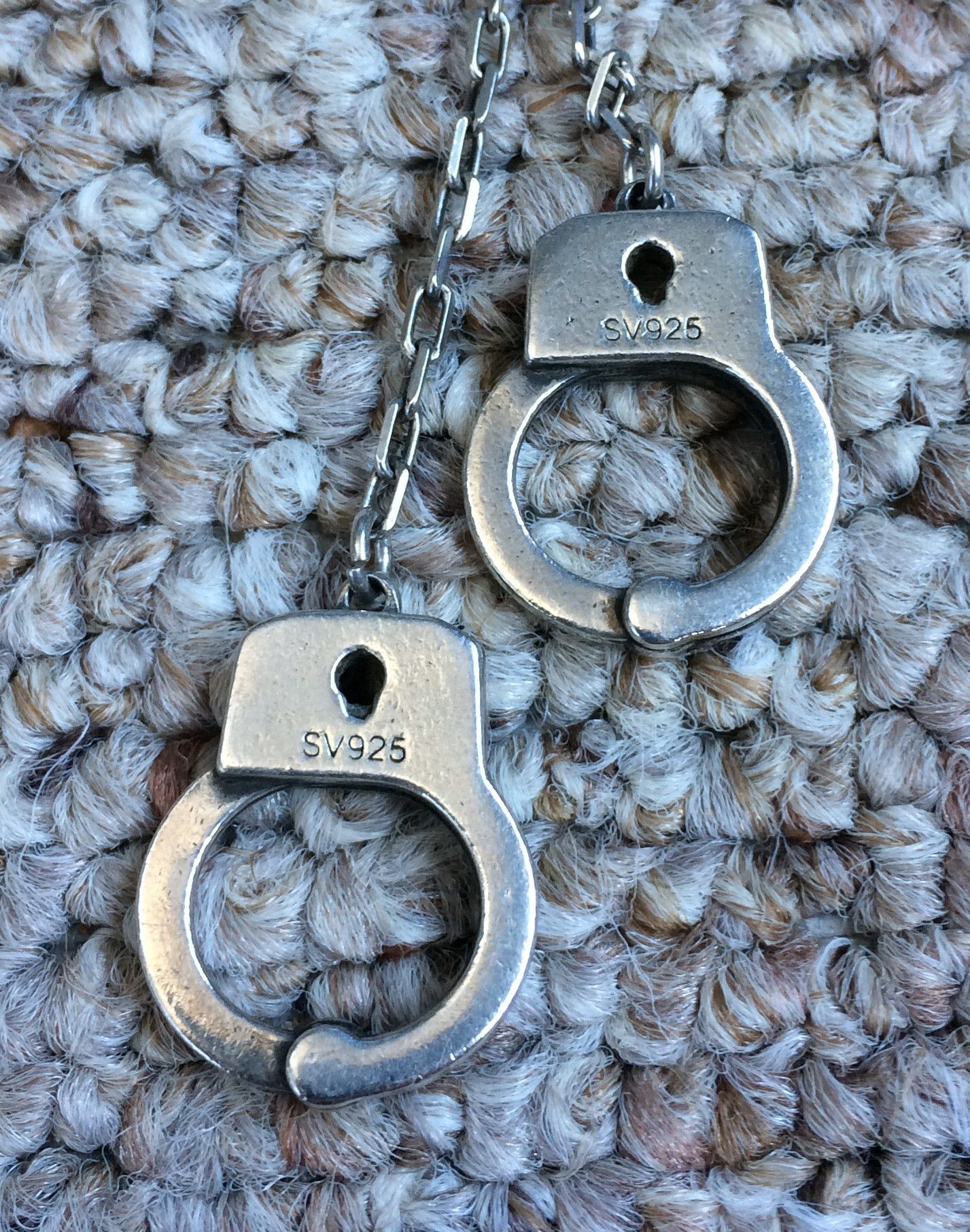 Hysteric Glamour Hysteric Glamour Sterling Silver Handcuffs Necklace Size ONE SIZE - 6 Thumbnail