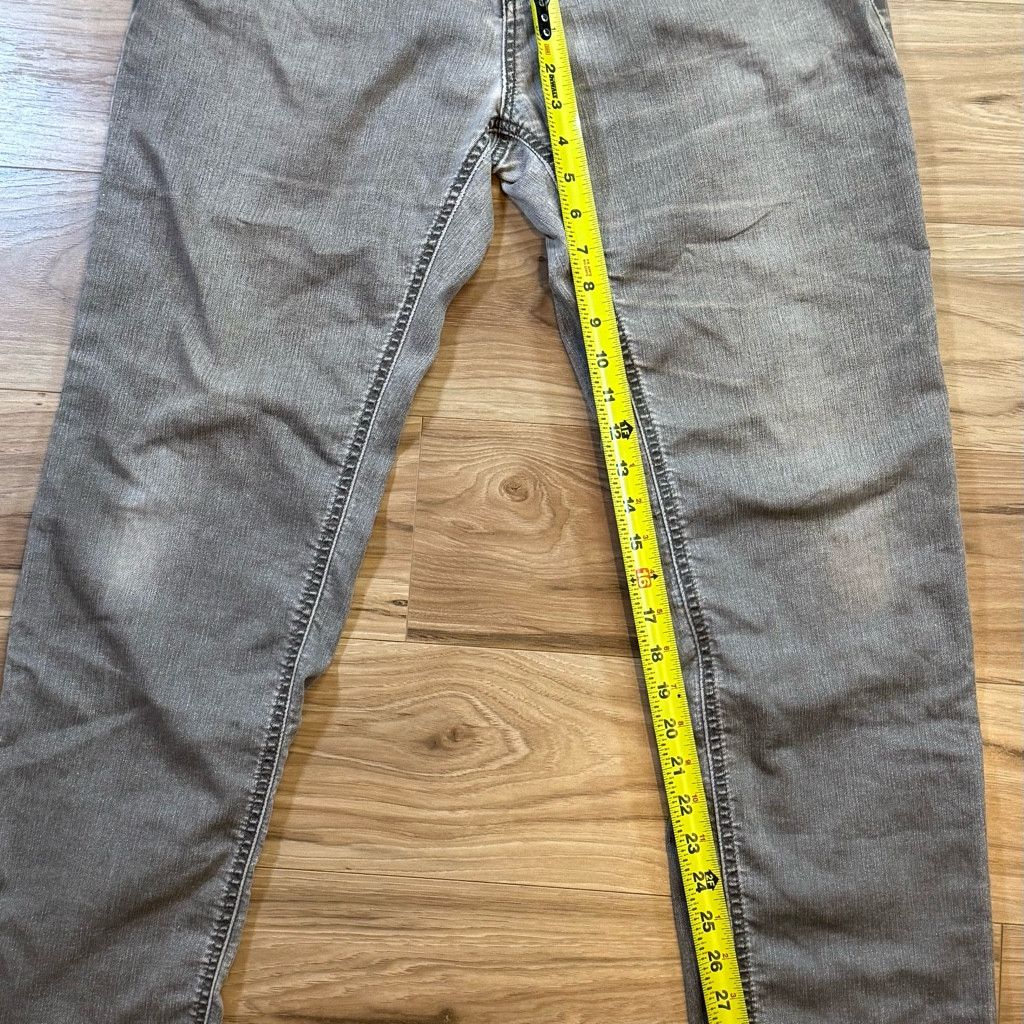 Prada prAna Men’s Slim Fit Gray Jeans 30x32 Size US 30 / EU 46 - 7 Thumbnail