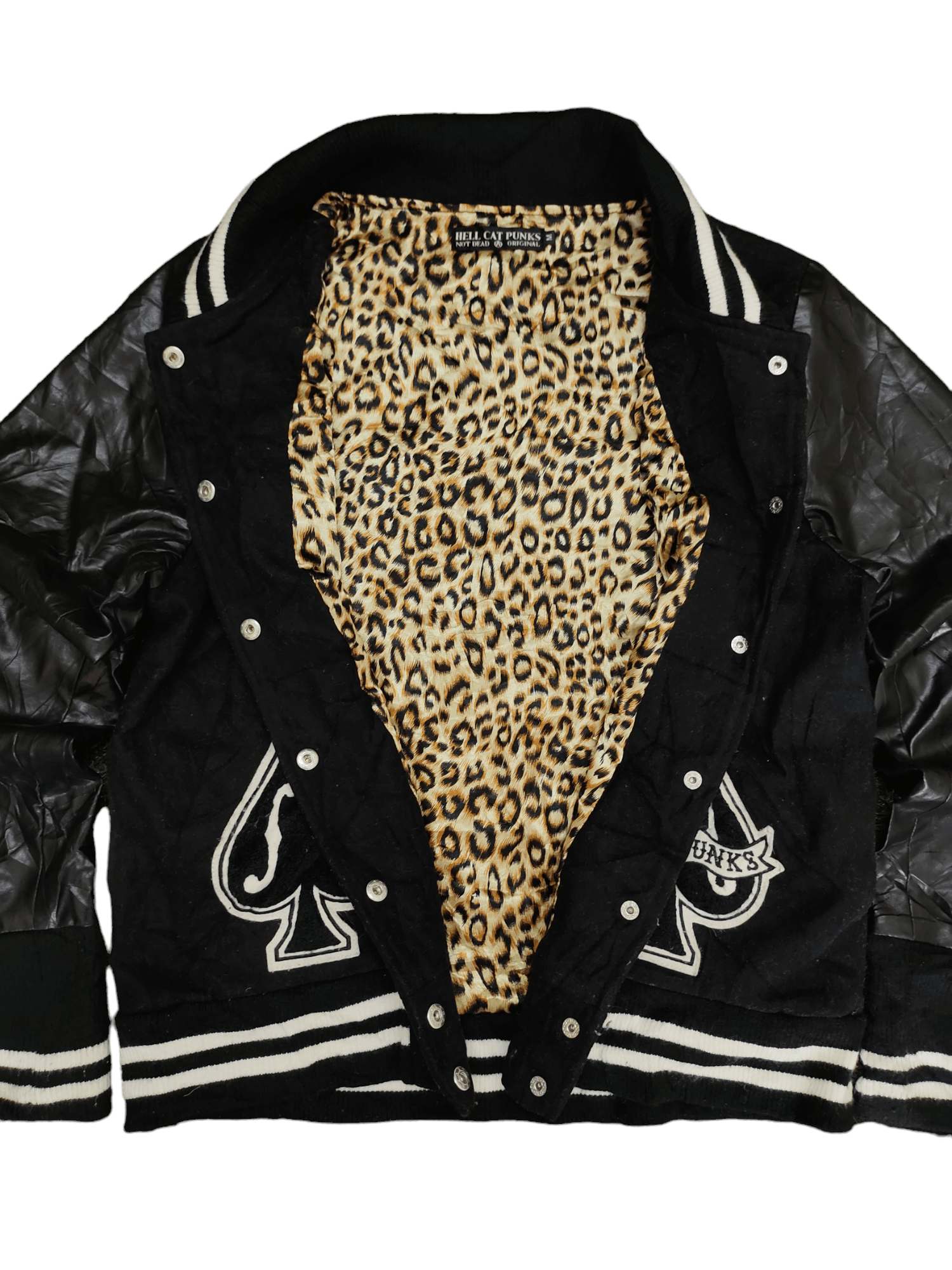 Seditionaries Hell Cat Punk Leopard Cross Studded Seditionaries Jacket Size US M / EU 48-50 / 2 - 11 Thumbnail