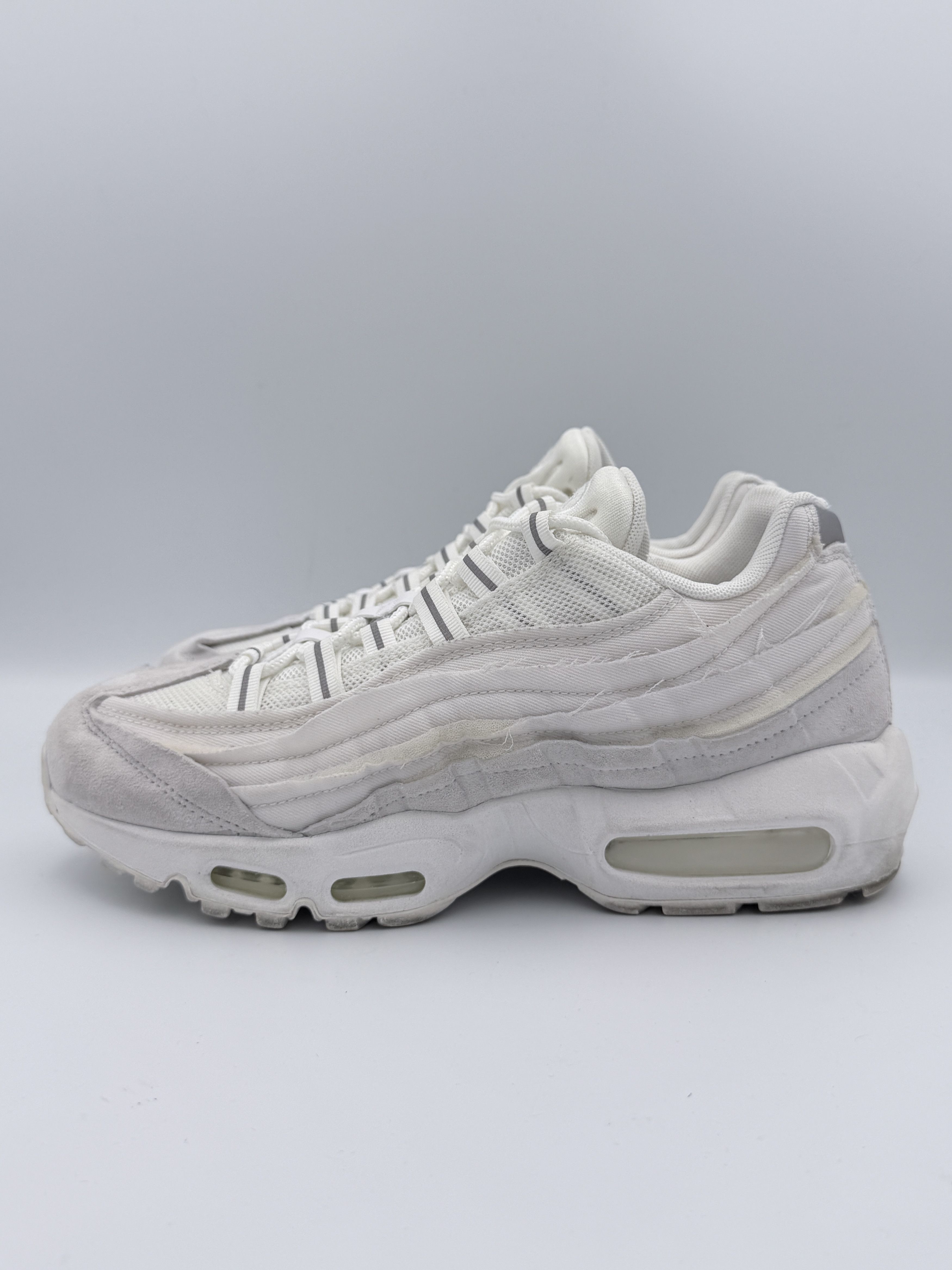 Comme des Garcons × Nike Comme des Garcons Nike Air Max 95 White Size US 8 / EU 41 - 2 Thumbnail
