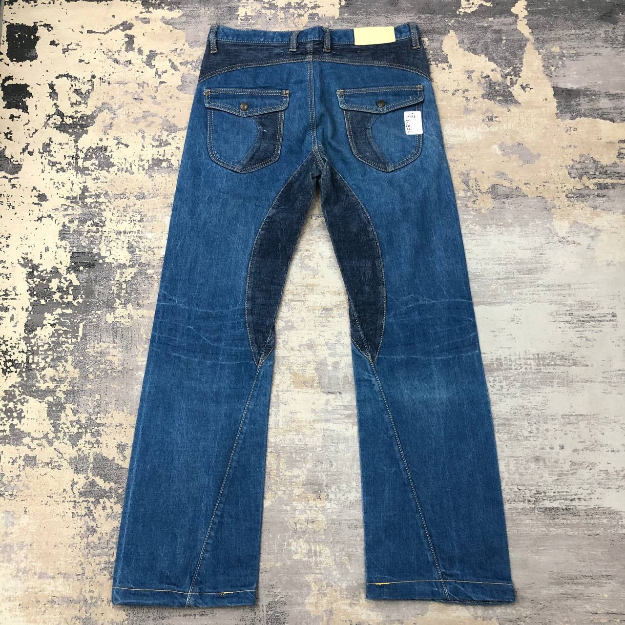 Le Coq Sportif P273 RUE DU COQ BY LE COQ SPORTIF FLARED HYBRID JEANS Size US 33 - 1 Thumbnail