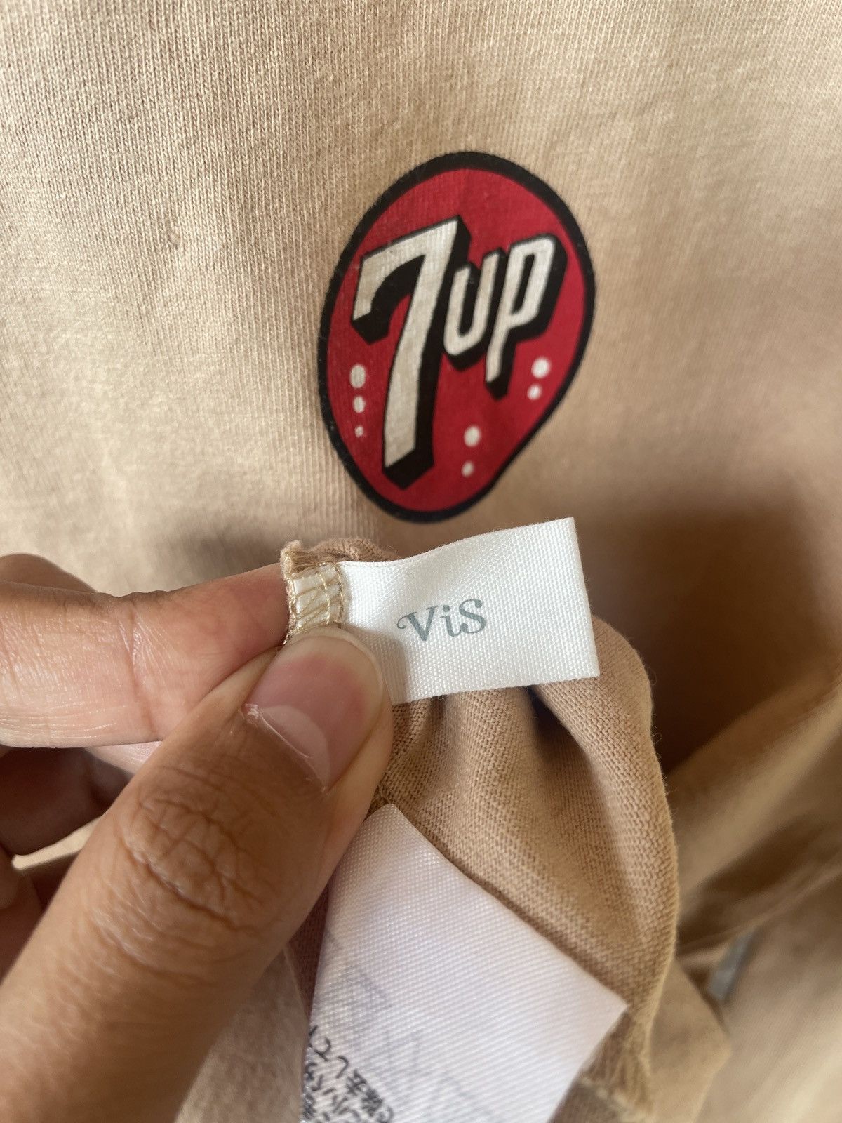 Vintage Vintage 7up Soda Longsleeve Tshirt Size US L / EU 52-54 / 3 - 8 Thumbnail