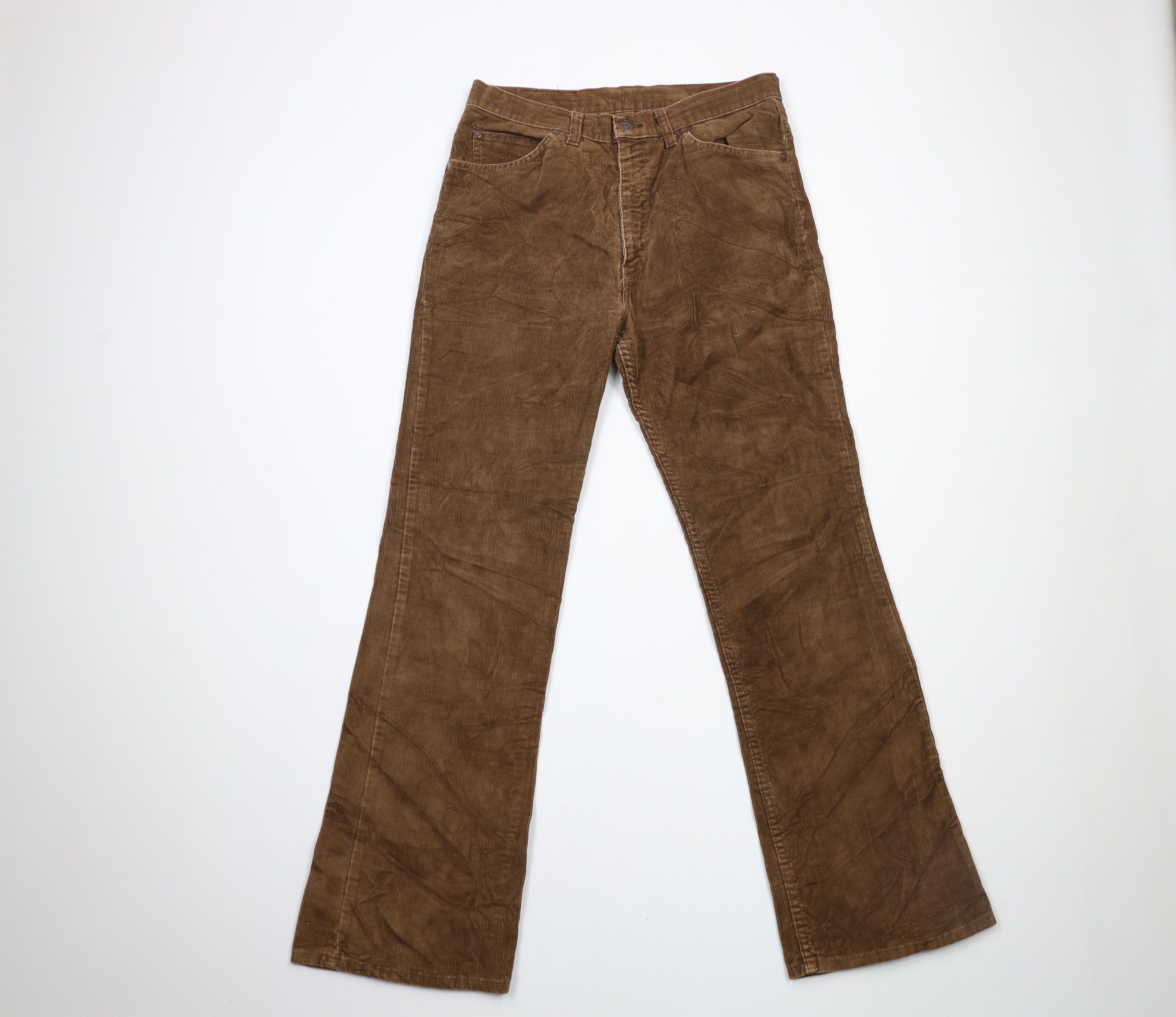 Vintage Vintage 70s Gap Flared Bell Bottoms Corduroy Pants Brown USA ...