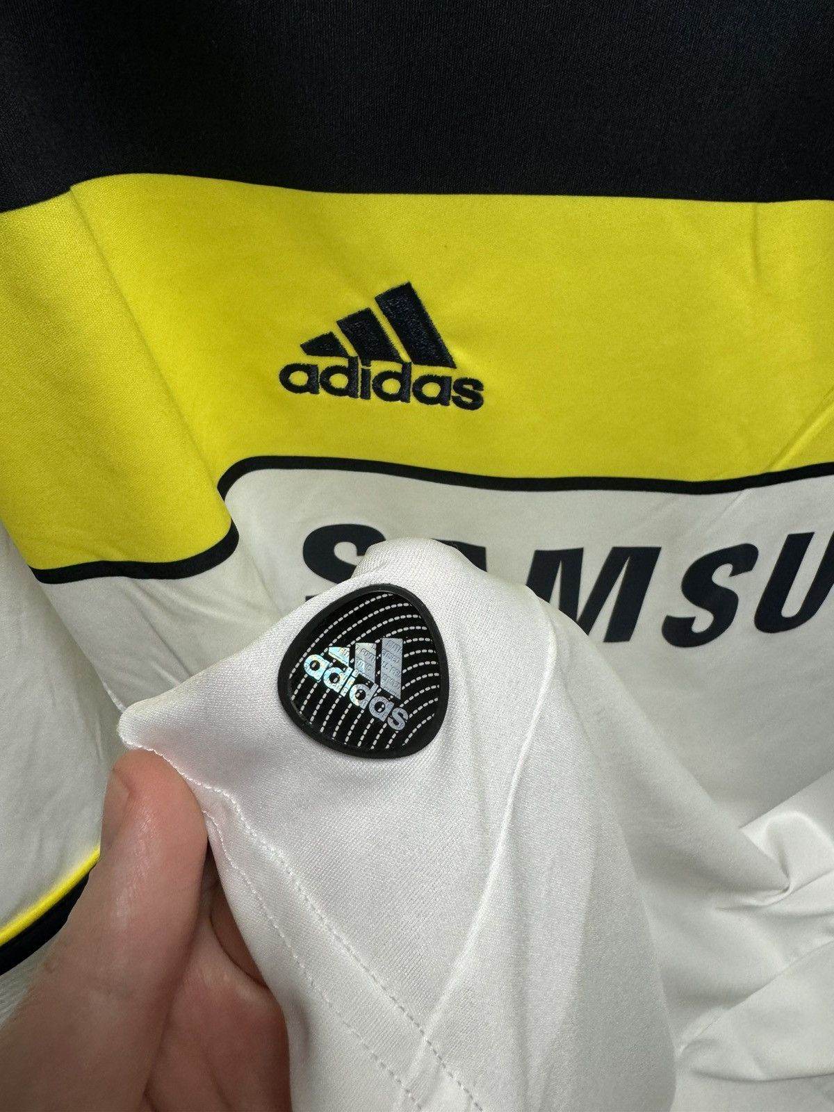 Adidas Chelsea adidas soccer jersey 3XL third 2011/2012 men Size US XXL / EU 58 / 5 - 9 Thumbnail