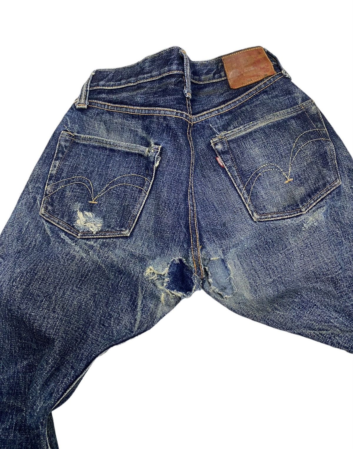 Samurai Jeans VINTAGE SAMURAI JEANS SELVEDGE DISTRESSED DENIM Size US 28 / EU 44 - 9 Thumbnail