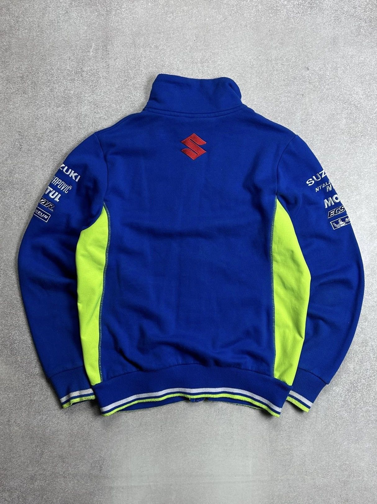 Formula 1 Vintage Team Suzuki F-1 Racing Michelin Moto Zip Jacket M Size US M / EU 48-50 / 2 - 2 Thumbnail