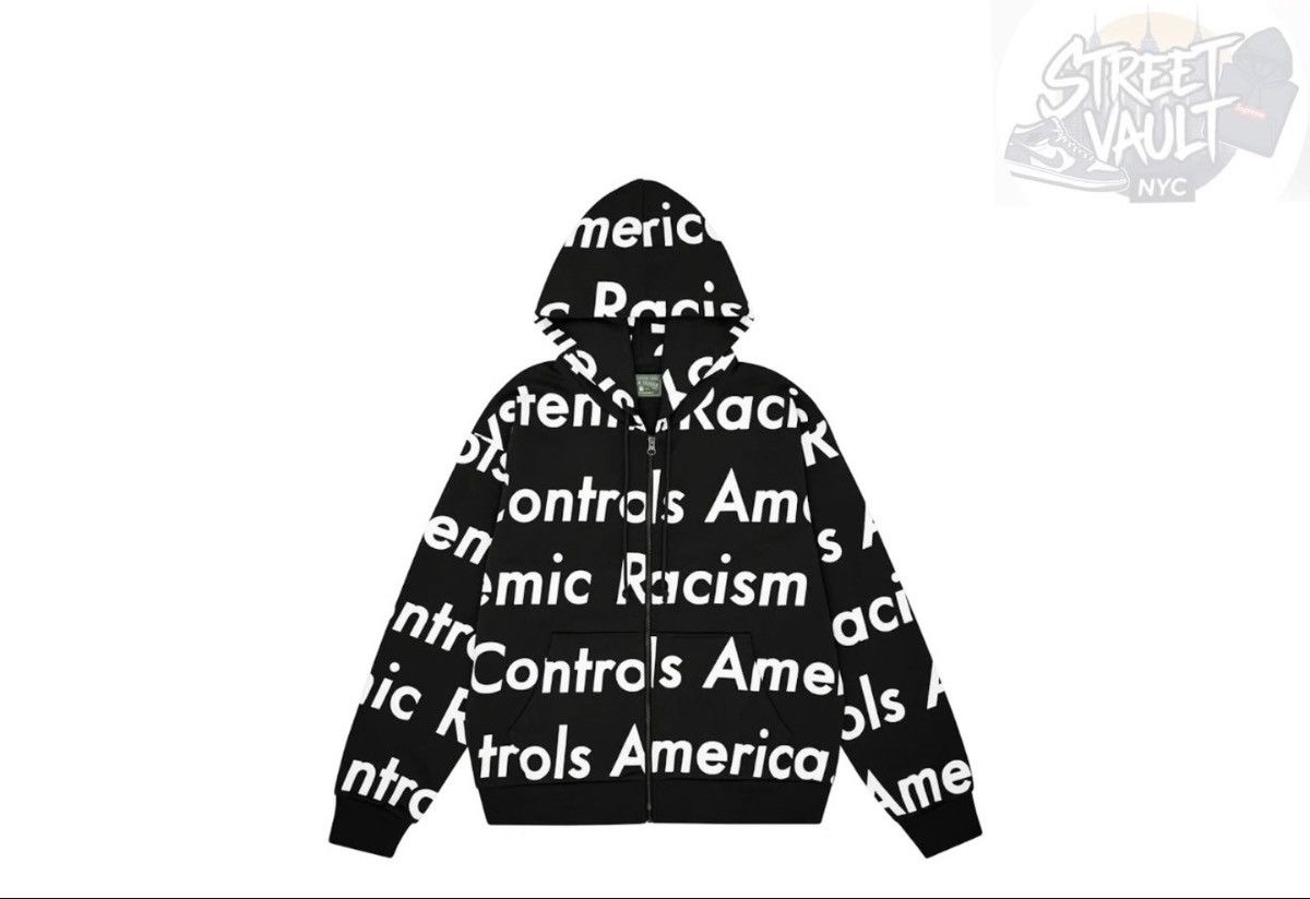 DENIM TEARS Denim Tears Systemic Racism Controls America Zip-UP Size US XXL / EU 58 / 5 - 1 Thumbnail