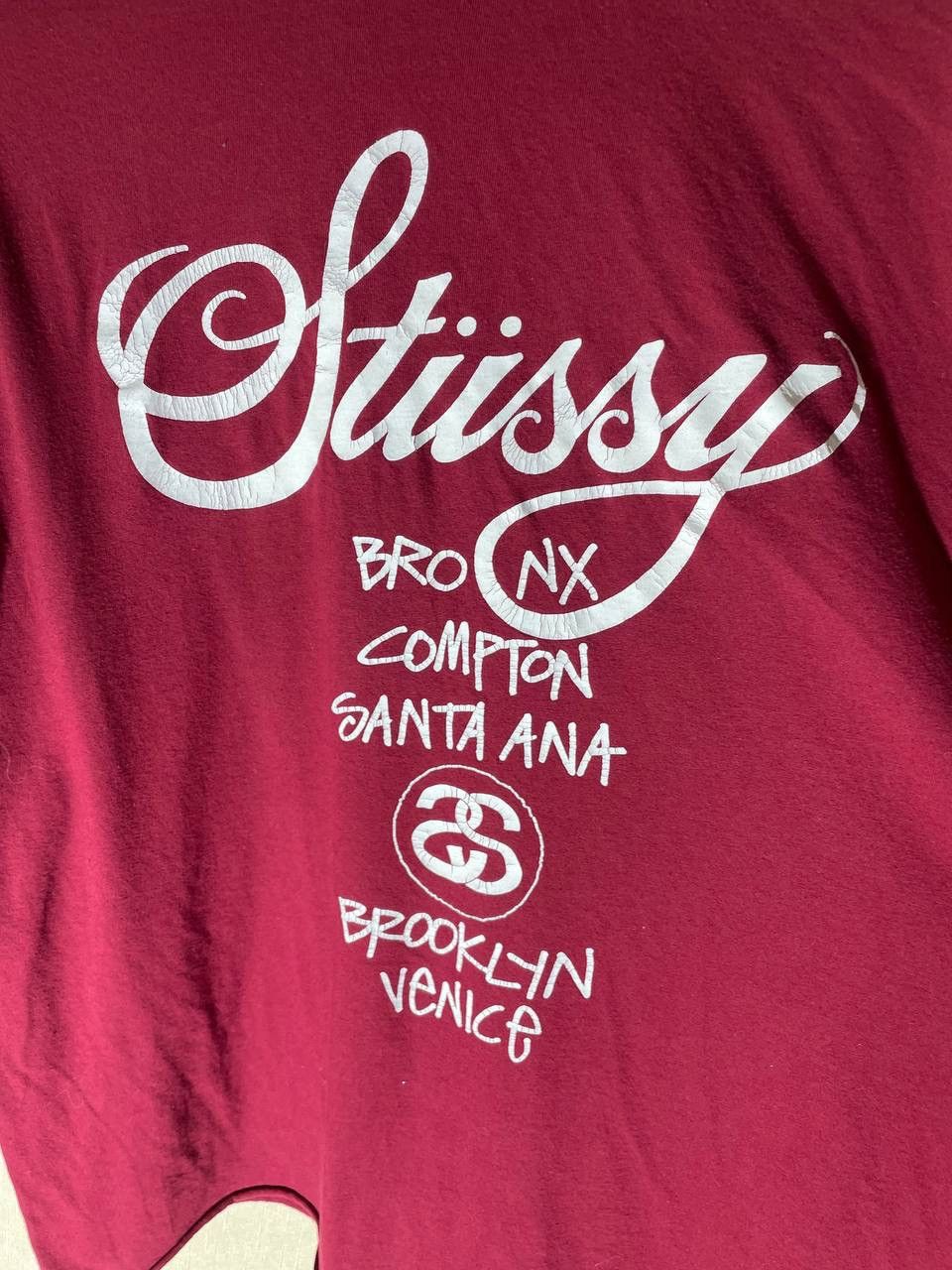 Stussy × Vintage Stussy Vintage Country Patches Longsleeve Size US XL / EU 56 / 4 - 12 Thumbnail