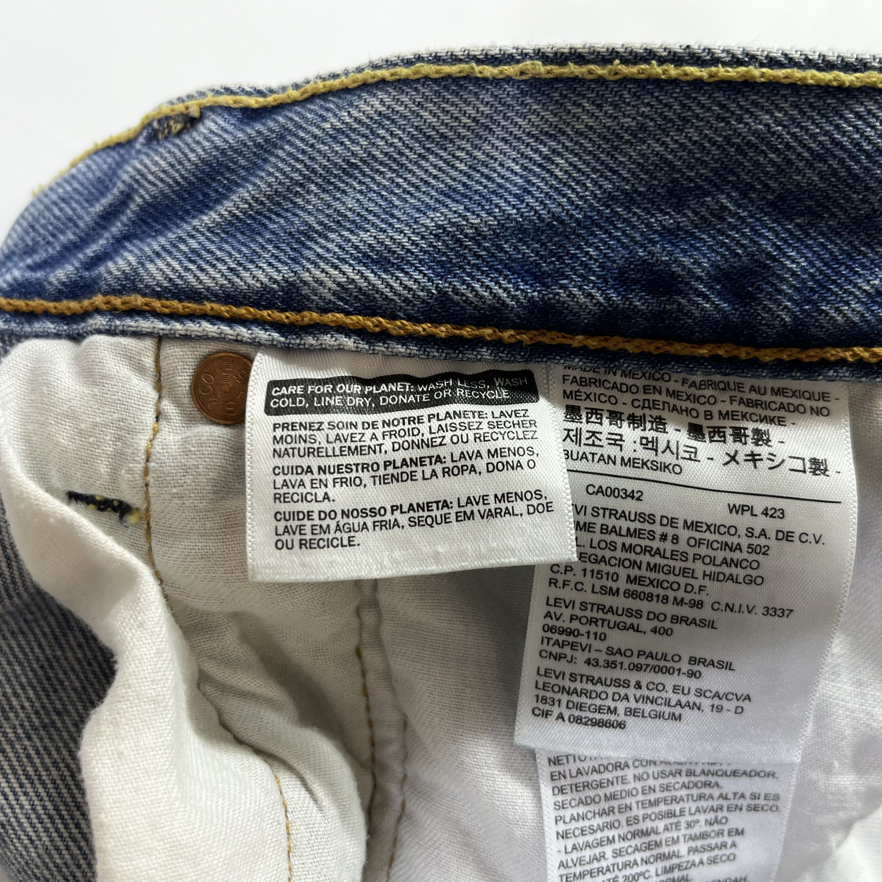 Levi's Vintage Levis 501 Distressed Denim Thrashed Pants Size US 32 / EU 48 - 8 Thumbnail