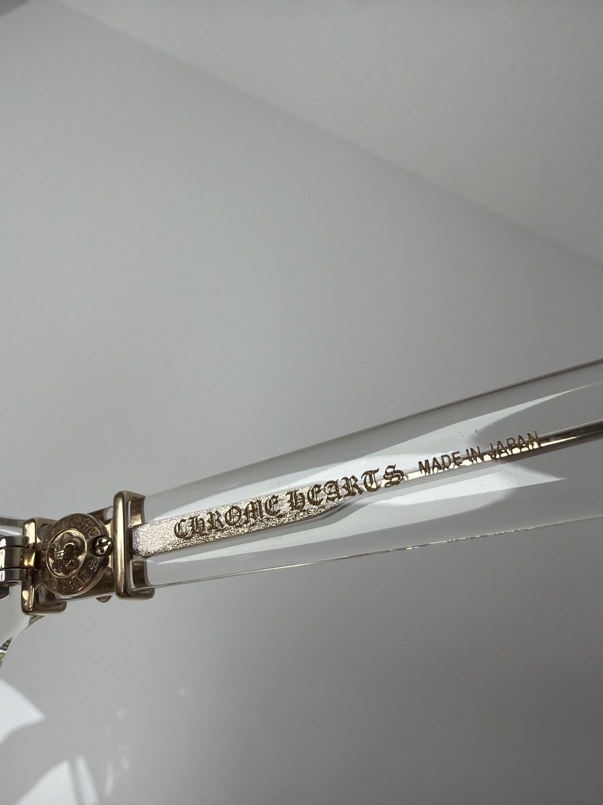 Chrome Hearts Chrome Hearts Gittin Any? - A Crystal 18KGP New 52-19-145 Size ONE SIZE - 7 Thumbnail