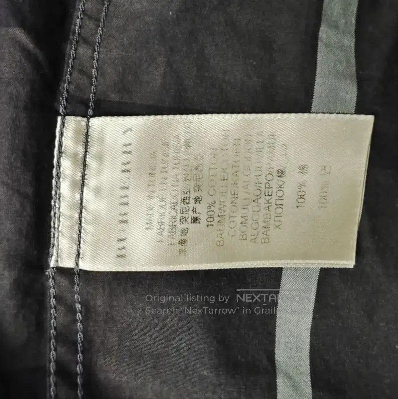 Burberry Burberry Gray Cotton Women's Shirt. Size L / US 10 / IT 46 - 4 Thumbnail