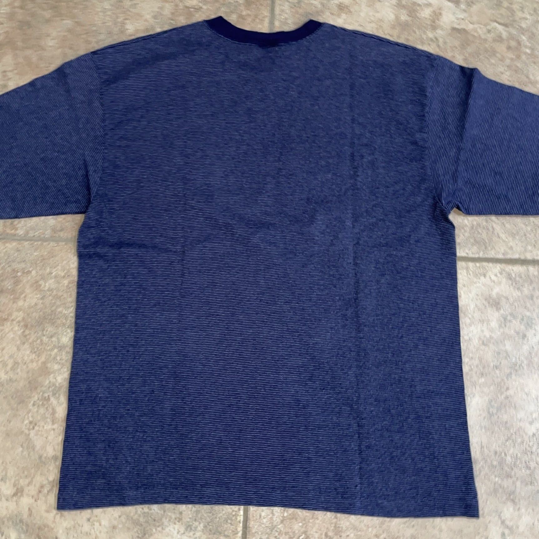 Vintage VINTAGE BELTON T-Shirt Men XL USA Layoon Cove BC Graphic Tee Single Stitch Blue | Belton Layoon Cove BC | USA Men XL Size US XL / EU 56 / 4 - 6 Thumbnail