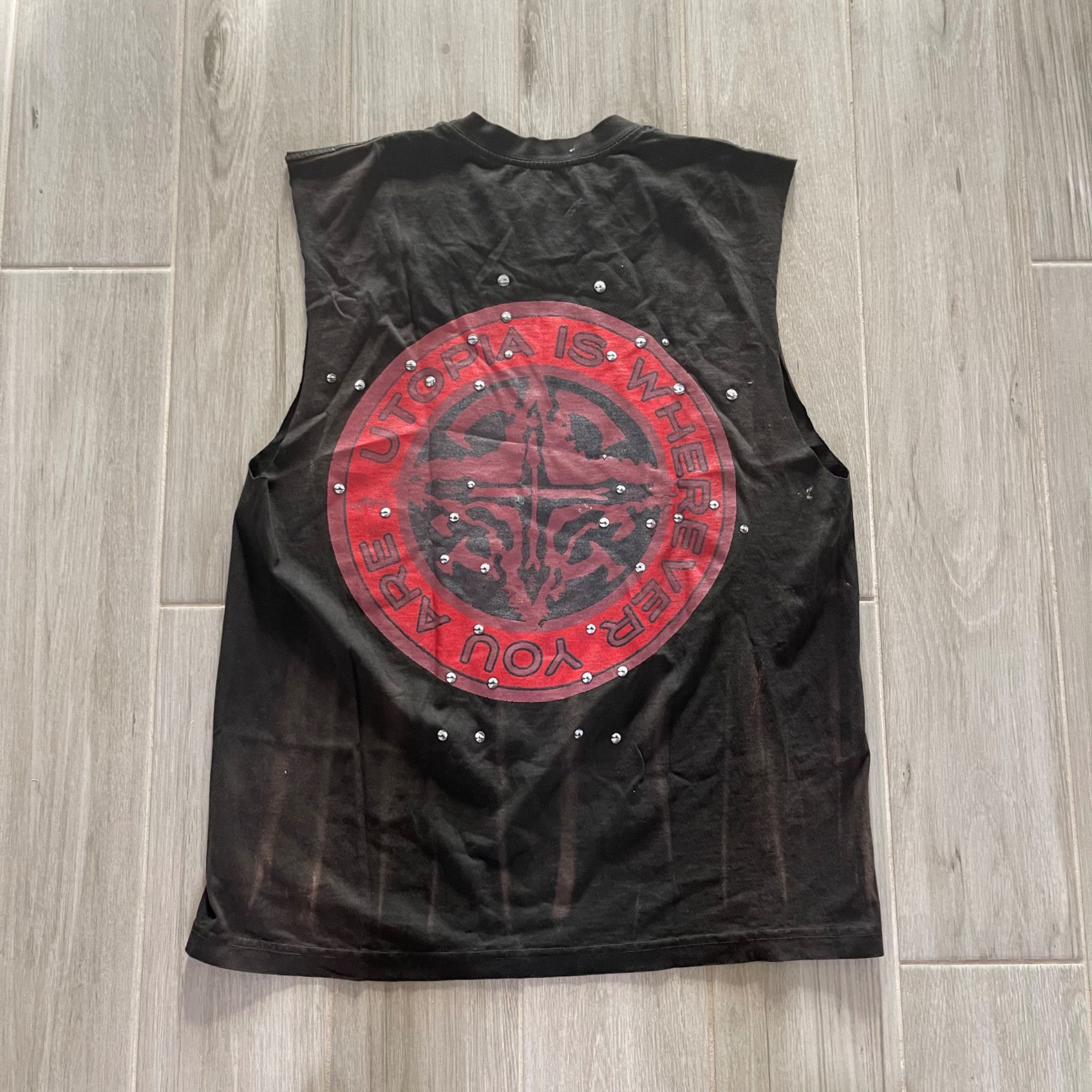 Travis Scott Utopia “wherever you are” tank | Grailed