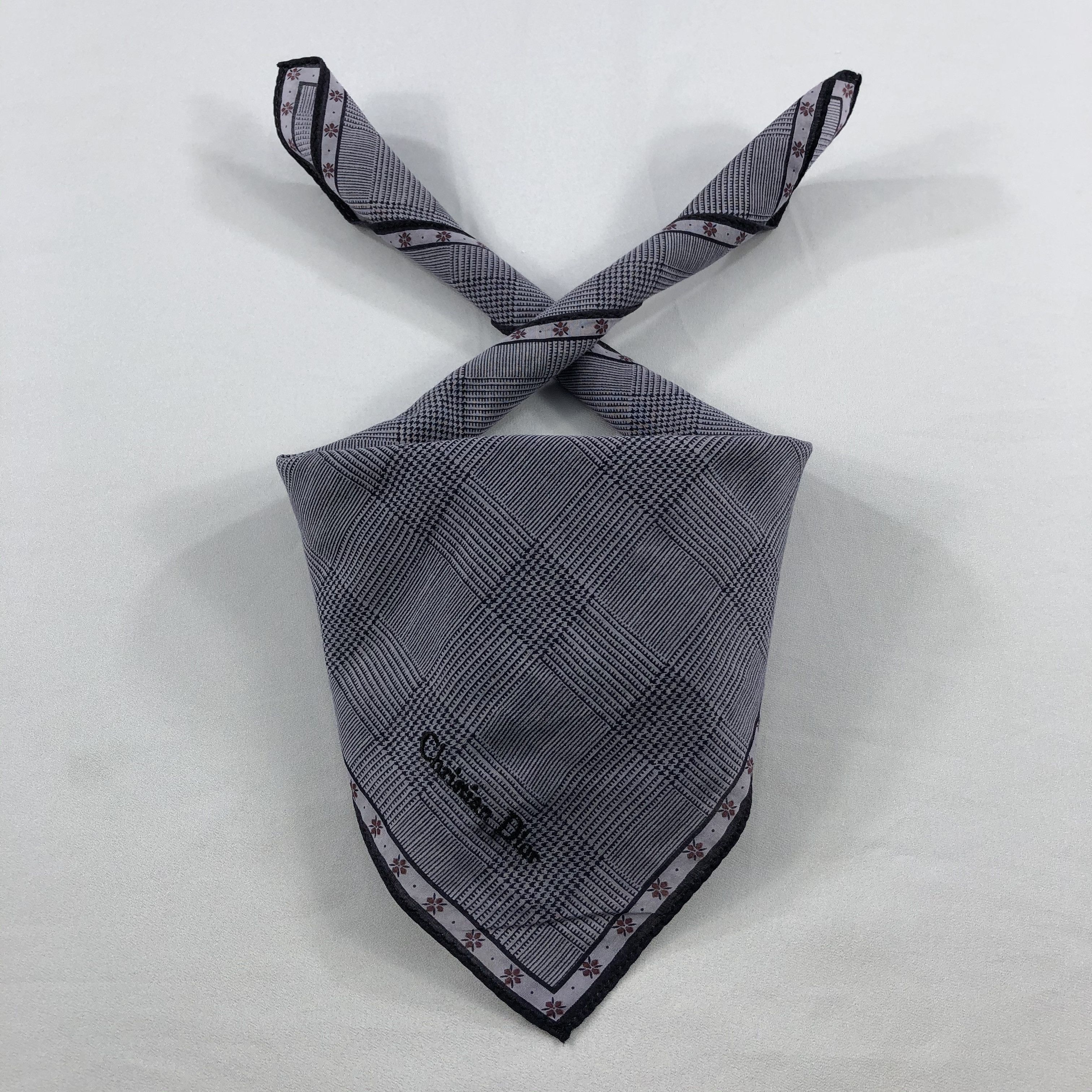 Vintage Christian Dior Neckerchief / Bandana / Handkerchief Size ONE SIZE - 1 Thumbnail