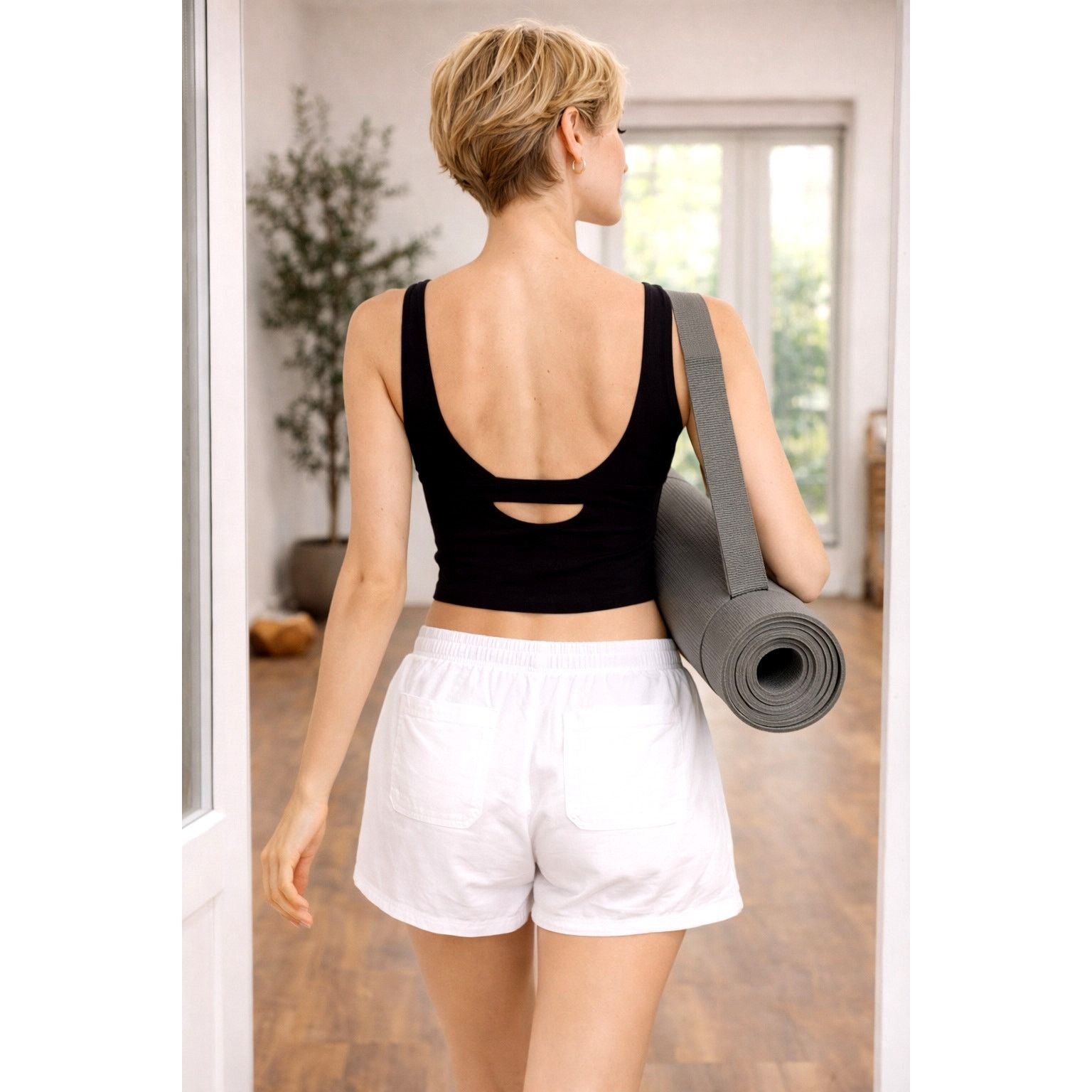 Free People Free People Just Getting Started Muscle Tank Black Size L Size L / US 10 / IT 46 - 1 Thumbnail