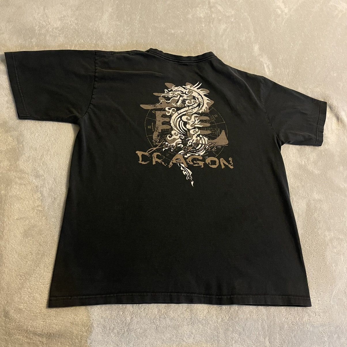 Other Dragon Shirt Men Large Black Graphic Workout Streetwear Gym Size US L / EU 52-54 / 3 - 1 Thumbnail
