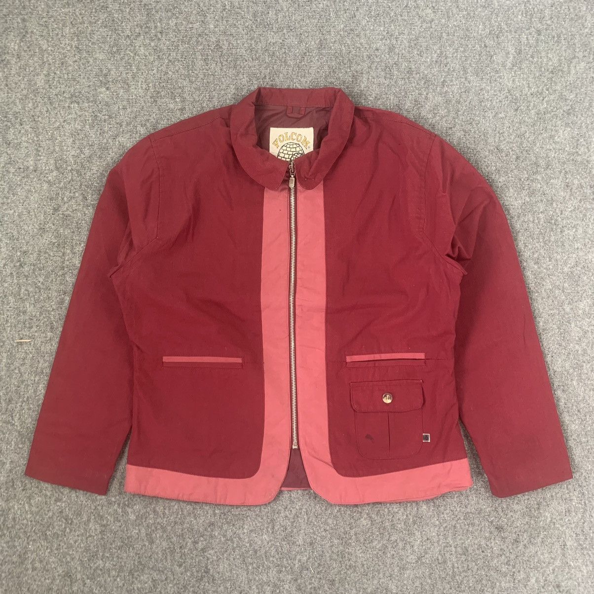 USA volcom jacket ジャケット・アウター 90s made nylon zip in