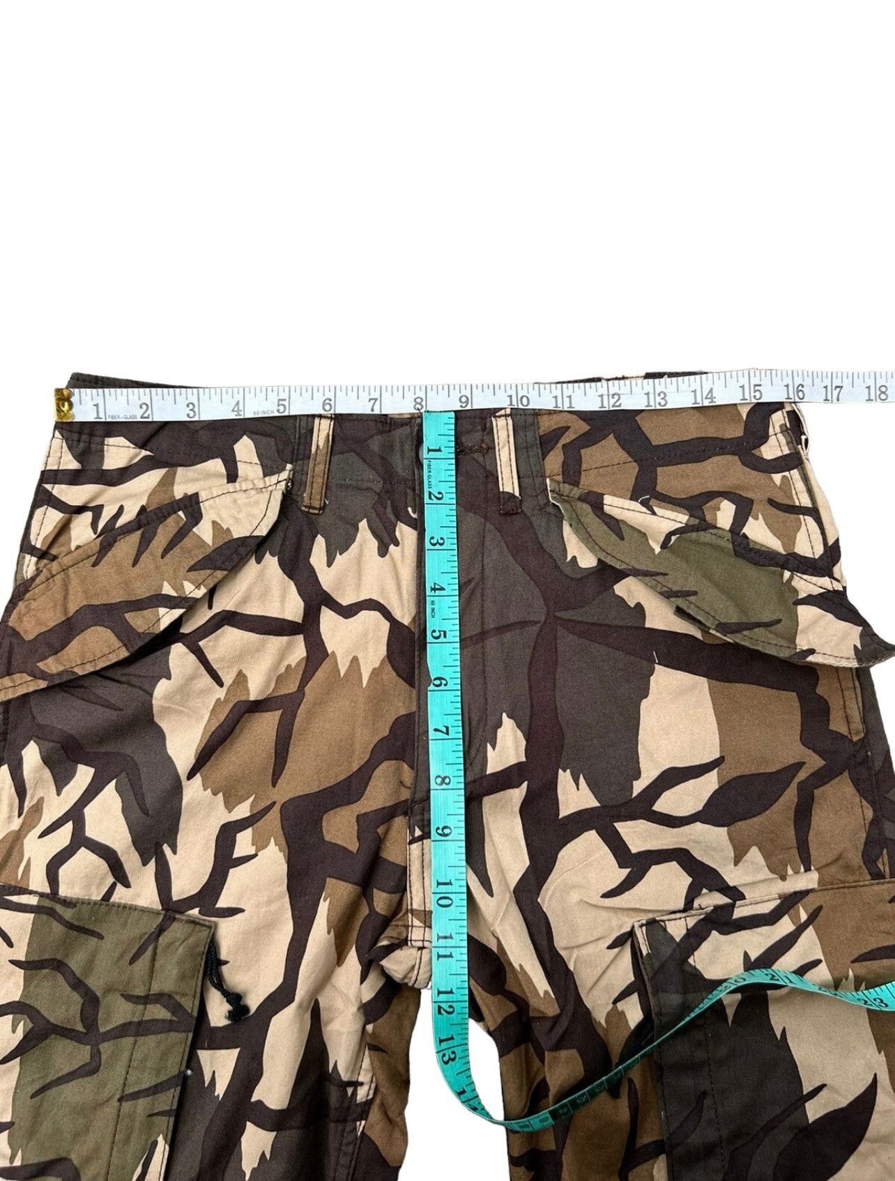 Vintage Slap Shot Japan Camouflage Cargo Trouser Size US 31 - 3 Thumbnail