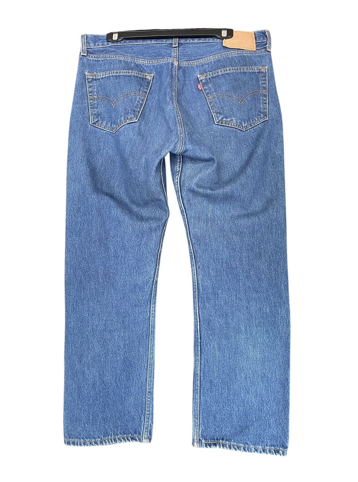 Levi's Vintage LEVI’S 501xx Mexico Heather Blue Jeans Size US 36 / EU 52 - 5 Thumbnail