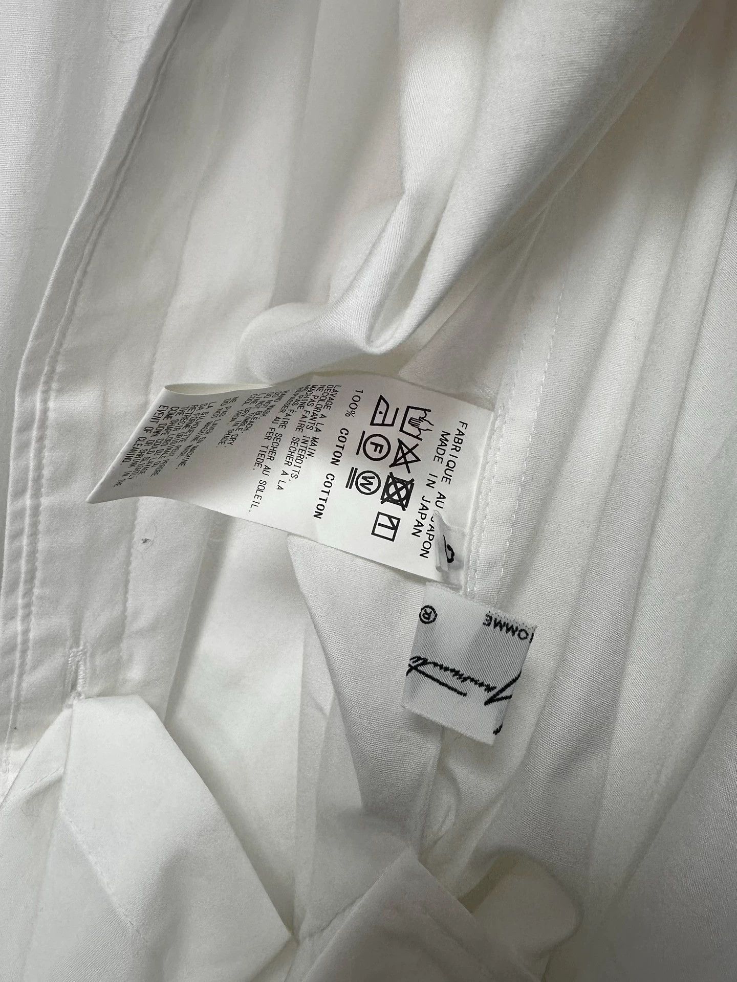 Yohji Yamamoto Yohji Yamamoto 19ss Hand-Drawn Portrait Long Shirt Size US M / EU 48-50 / 2 - 5 Thumbnail