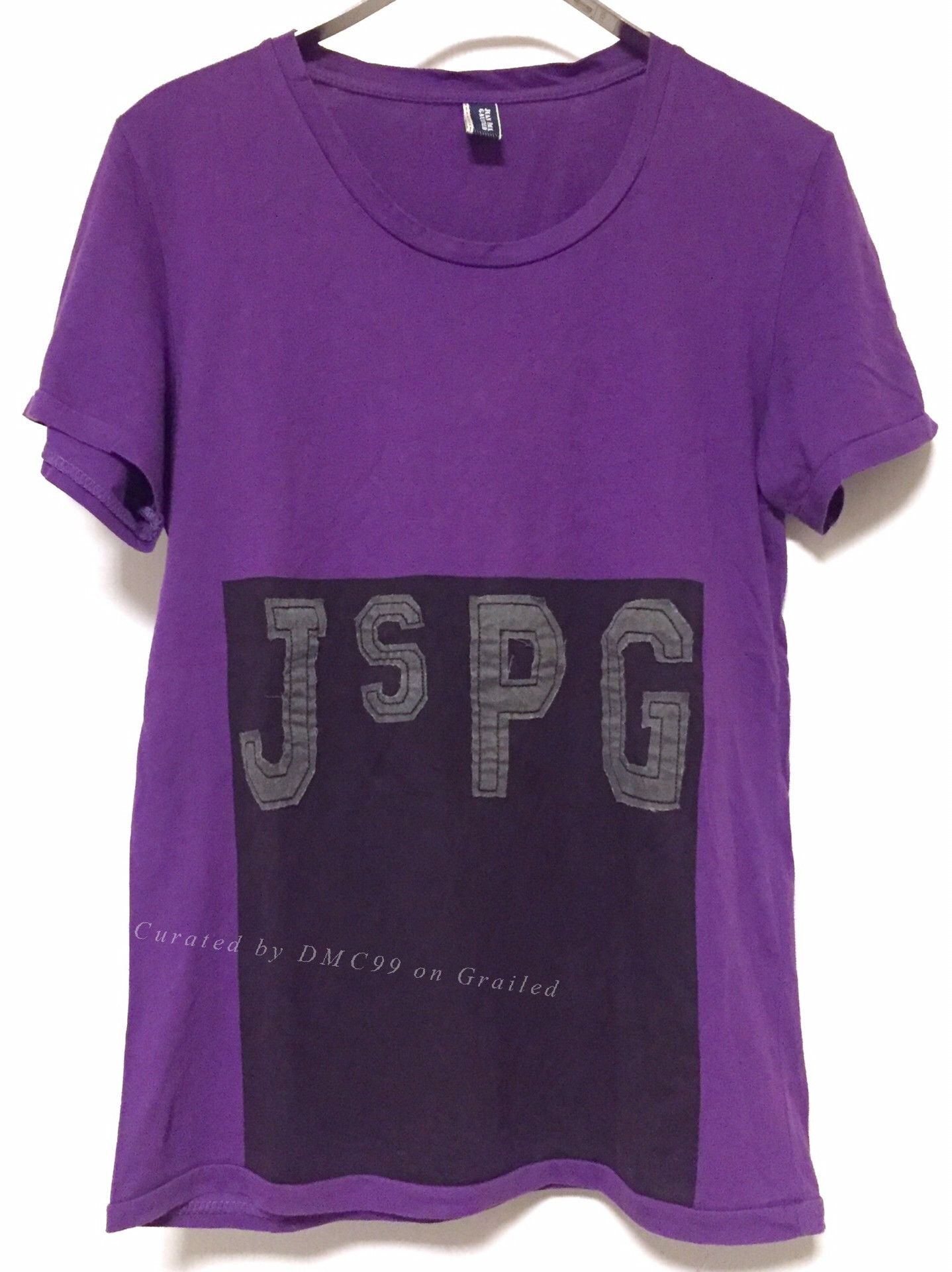 Jean Paul Gaultier Jean Paul Gaultier Purple Denim Patch T-shirt Size US M / EU 48-50 / 2 - 1 Thumbnail