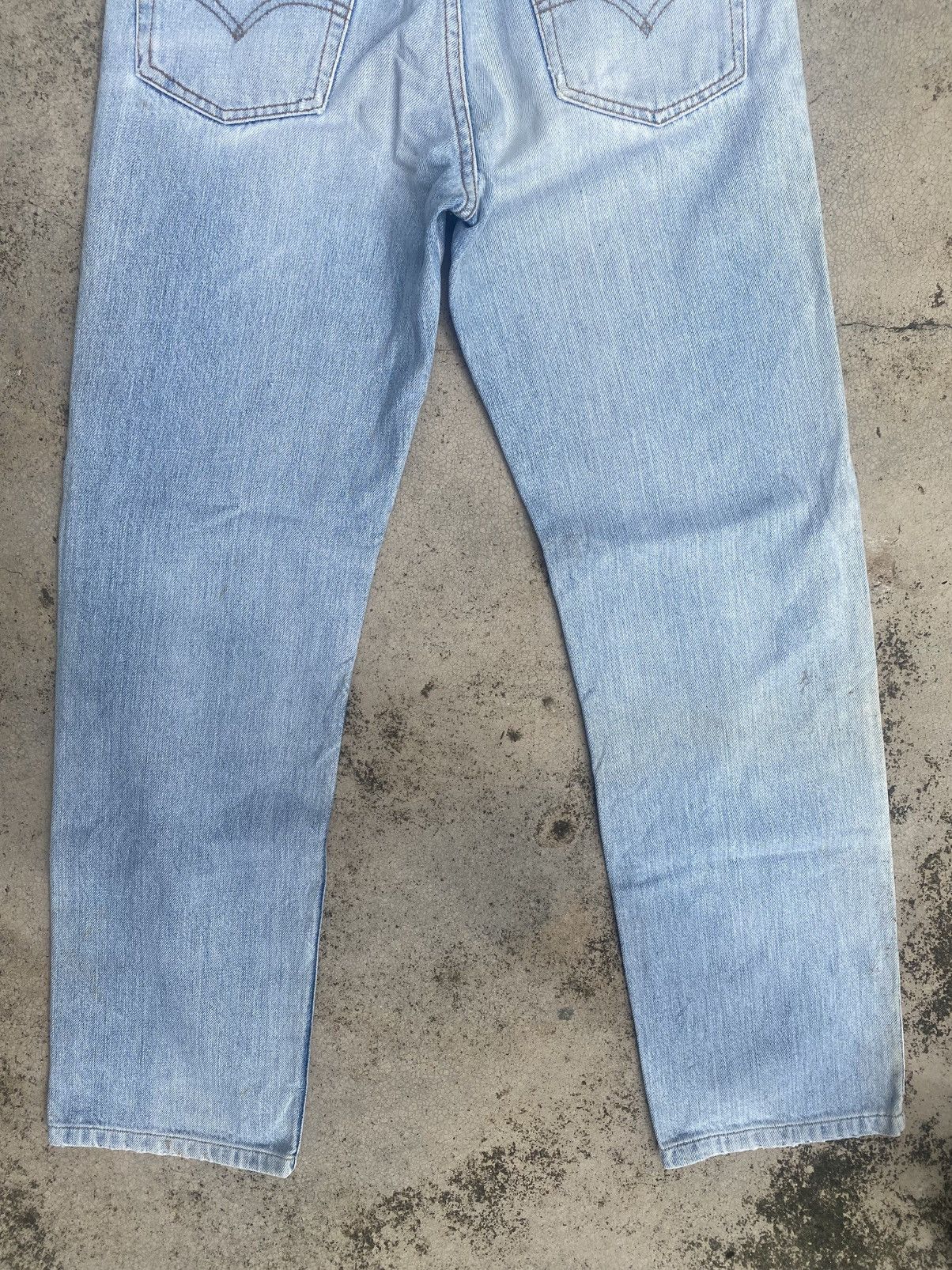 Levi's × Levi's Vintage Clothing × Vintage Vintage Levis 501 Straight Cut Faded Blue Size US 29 - 16 Thumbnail