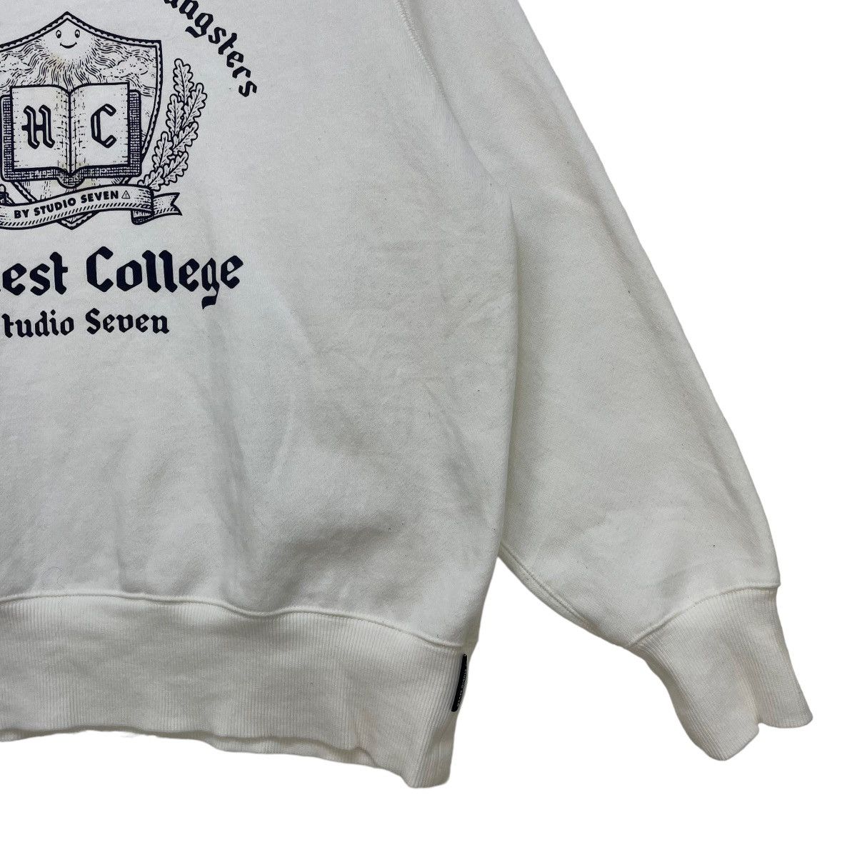 Vintage Vtg Honest College Sweatshirt Studio Seven A Message To You Size US M / EU 48-50 / 2 - 5 Thumbnail