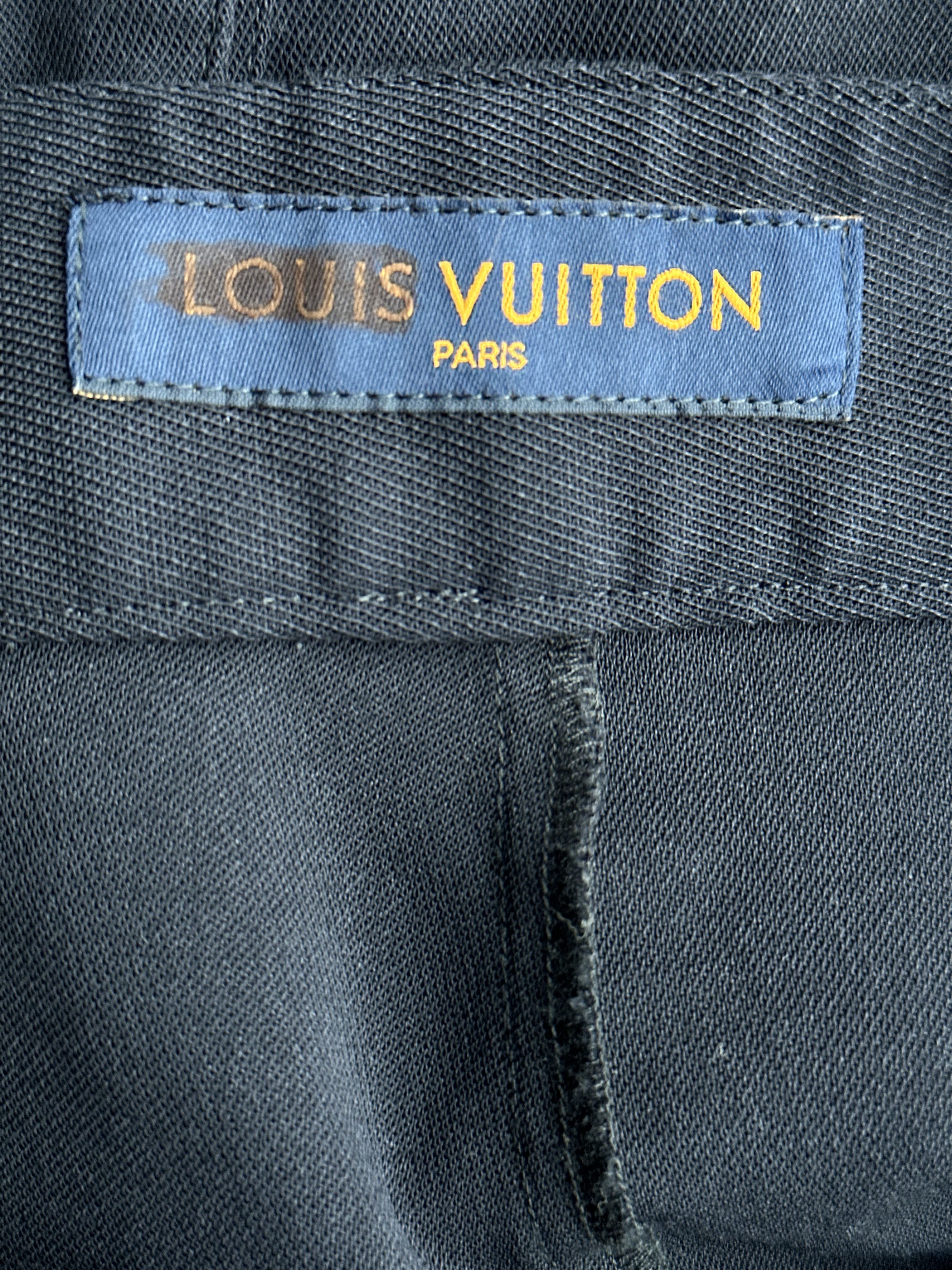 Louis Vuitton Louis Vuitton Navy Cargo Pants Size US 32 / EU 48 - 3 Thumbnail
