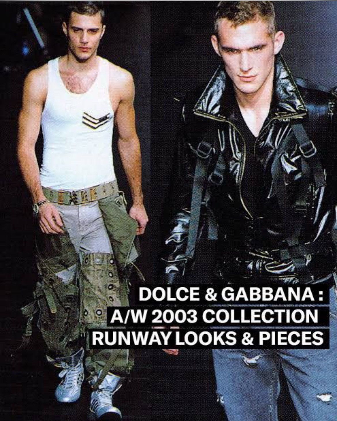 Dolce & Gabbana 🔥VERY RARE🔥AW2003 Dolce & Gabbana Military Pants ARCHIVE Size US 36 / EU 52 - 2 Thumbnail