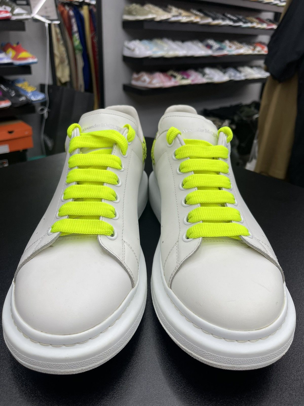 Alexander McQueen Size 13US/46EU - Alexander McQueen Neon Snake Skin Size US 13 / EU 46 - 2 Thumbnail