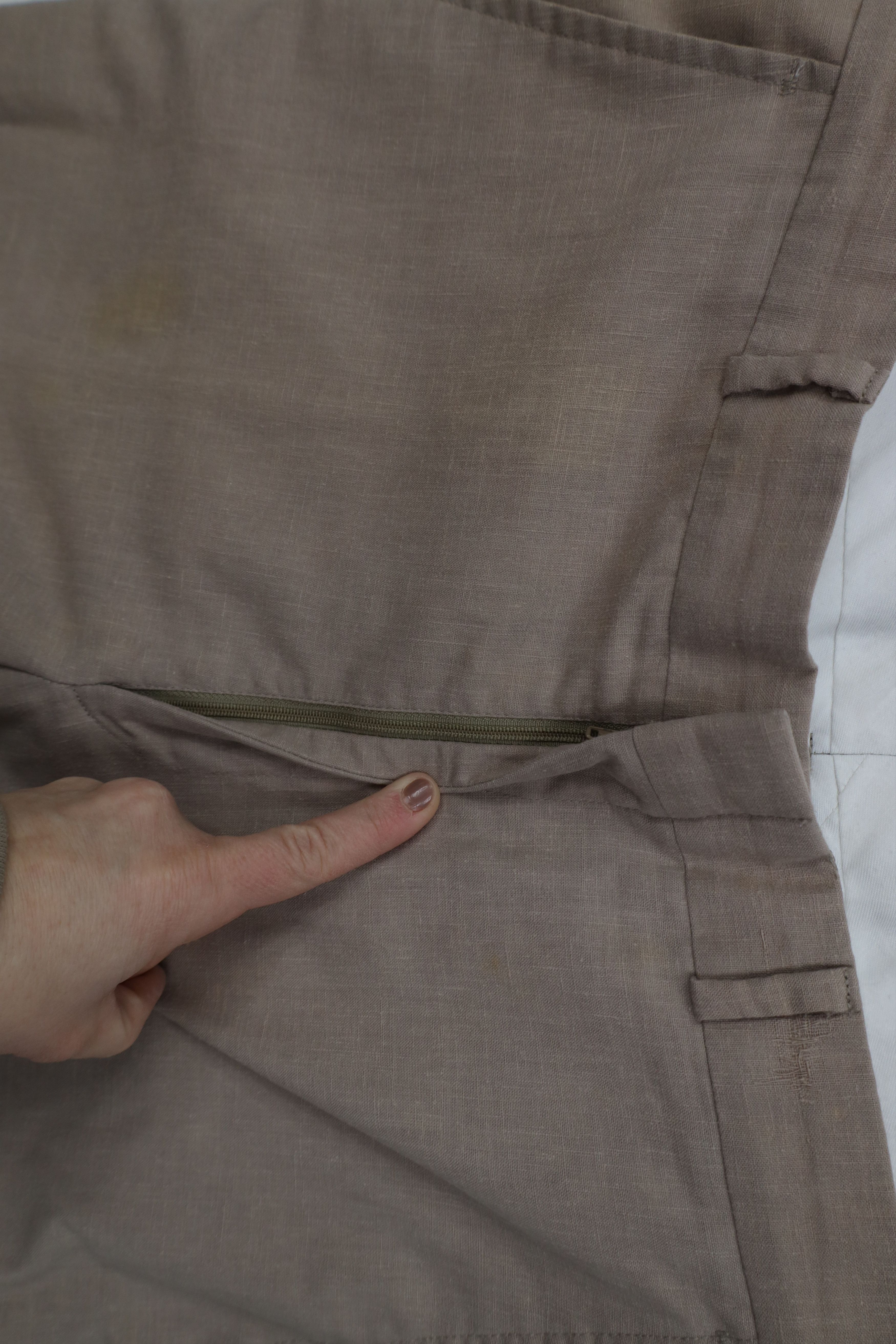 Vintage Vintage 70s 80s Streetwear Knit Wide Leg Chino Pants USA Size US 32 / EU 48 - 8 Thumbnail