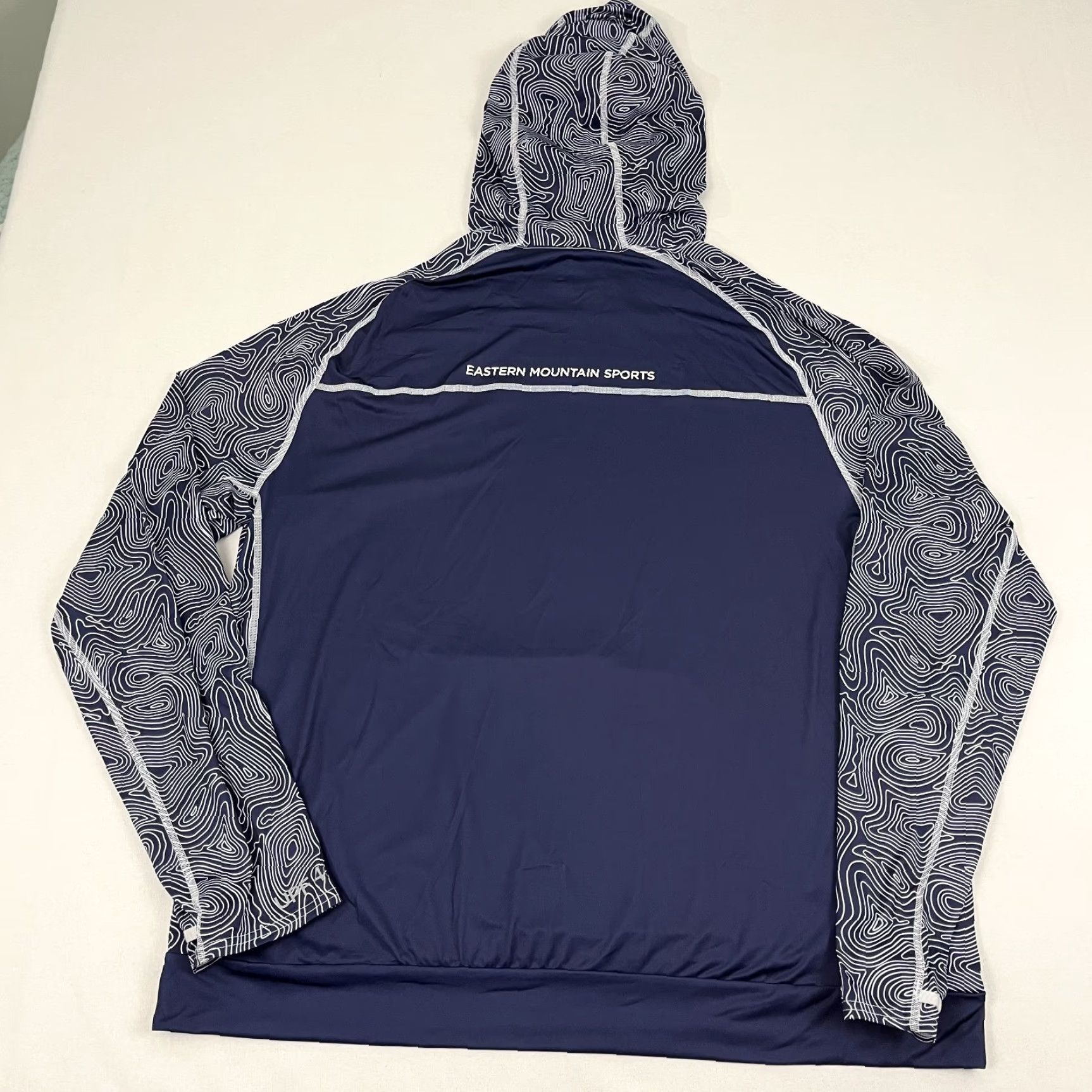 Eastern Mountain Sports EMS Hoodie Mens 2XL Blue Vitalpeak Techwick Hike Stretch Jacket Regular Long Sleeve Outdoor Sports Gear EMS Size US XXL / EU 58 / 5 - 3 Thumbnail
